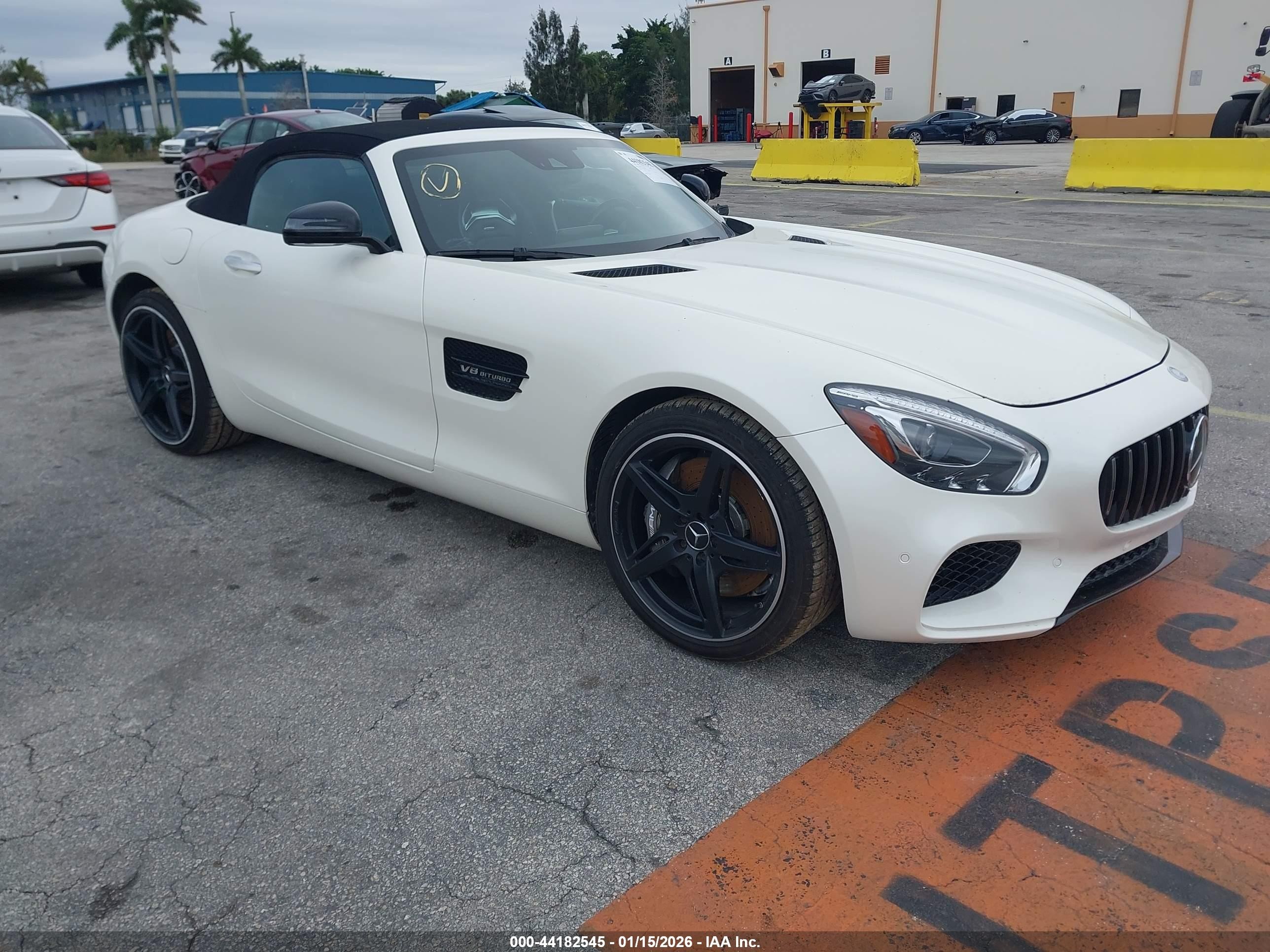 2018 Mercedes-Benz AMG GT AMG GT, VIN WDDYK7HA0JA018650 — Rear end
