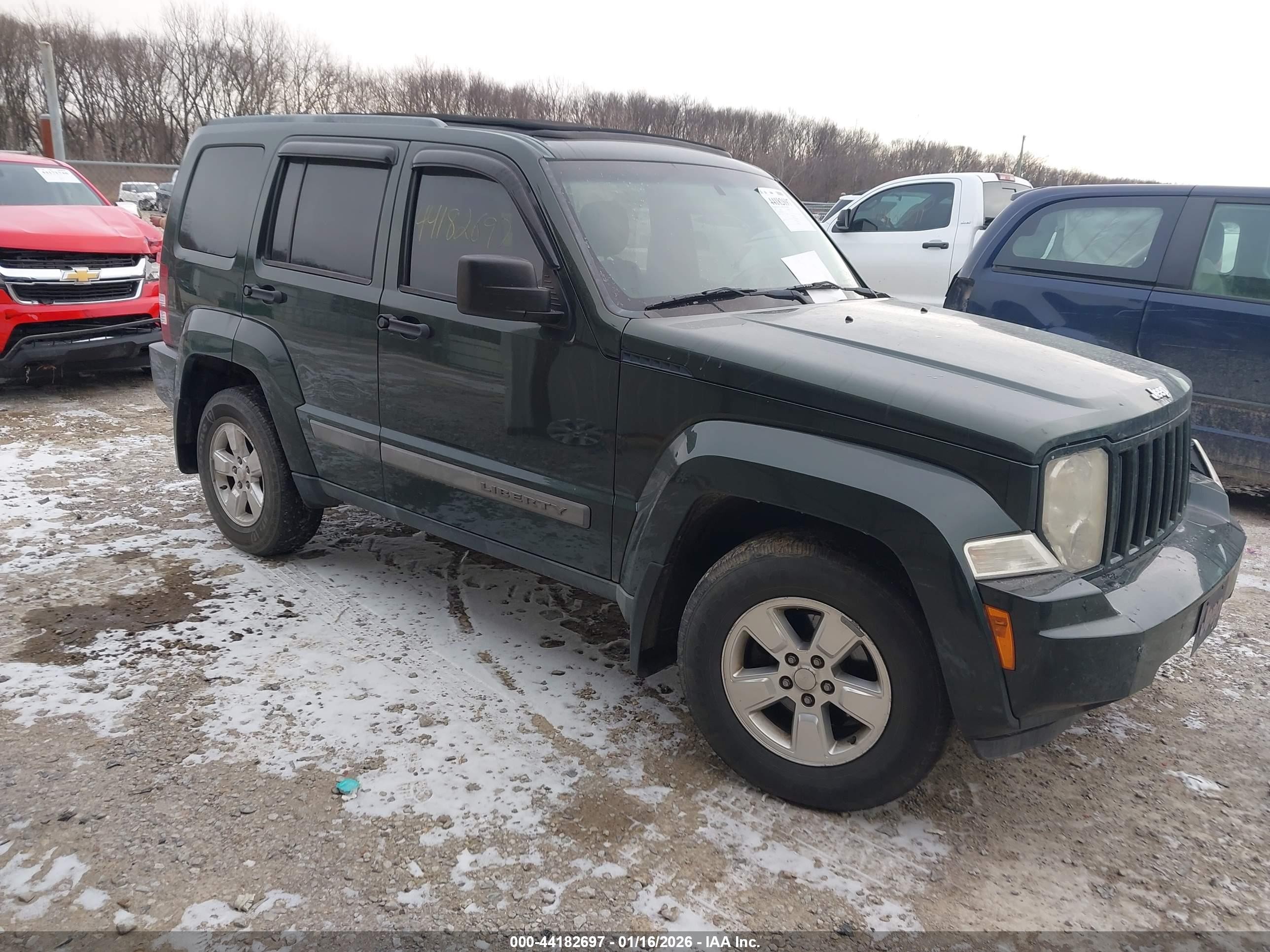 2011 Jeep Liberty Sport Jet, VIN 1J4PN2GK6BW583462 — Перед