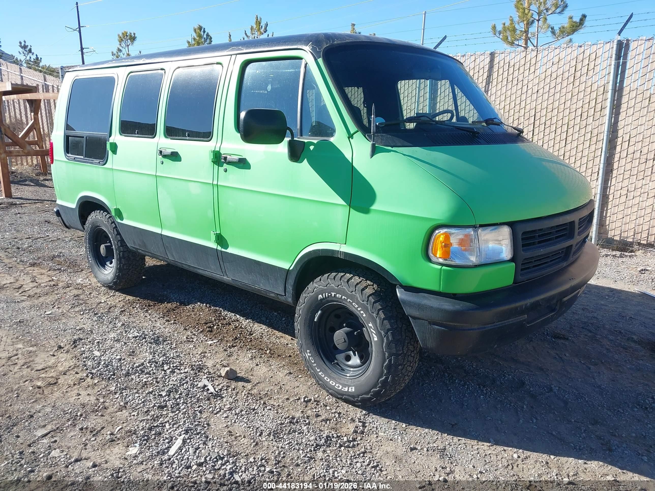 1997 Dodge Cargo, VIN 2B6HB21X9VK566916 — Normal wear