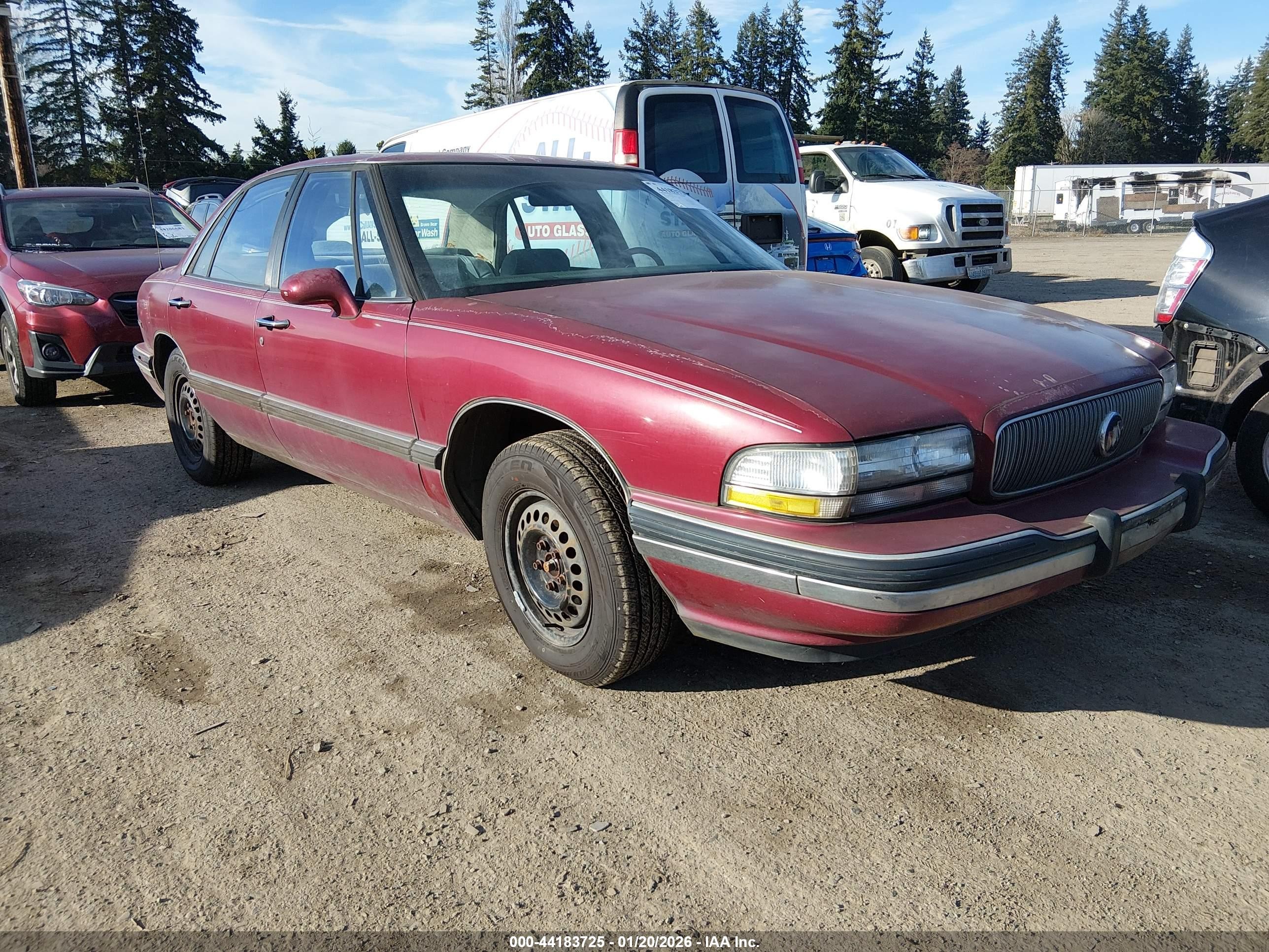 1992 Buick LeSabre Custom, VIN 1G4HP53L3NH513460 — Бок