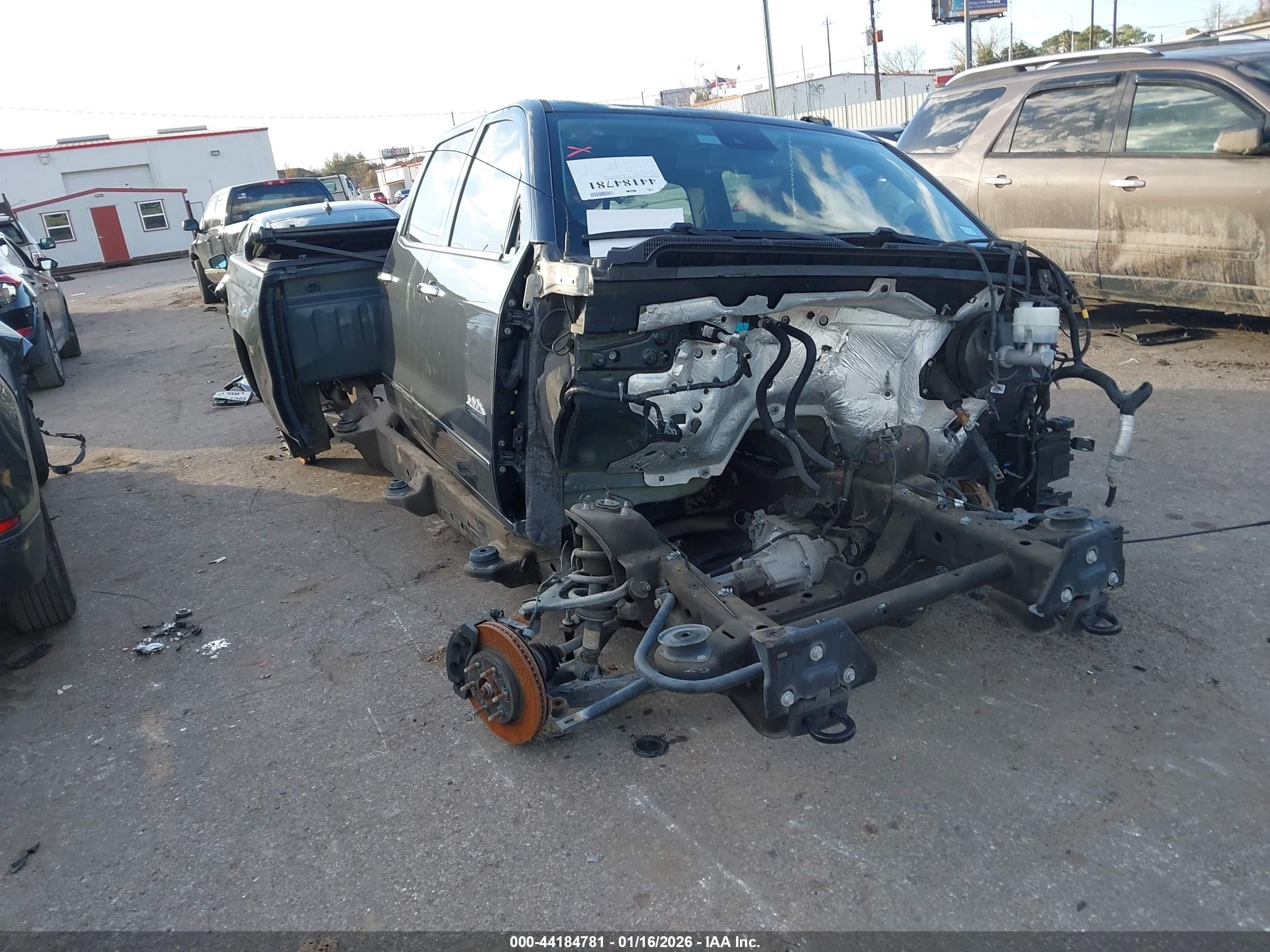 2018 Chevrolet Silverado 1500 High Country, VIN 3GCUKTEJ6JG186932 — Theft recovery