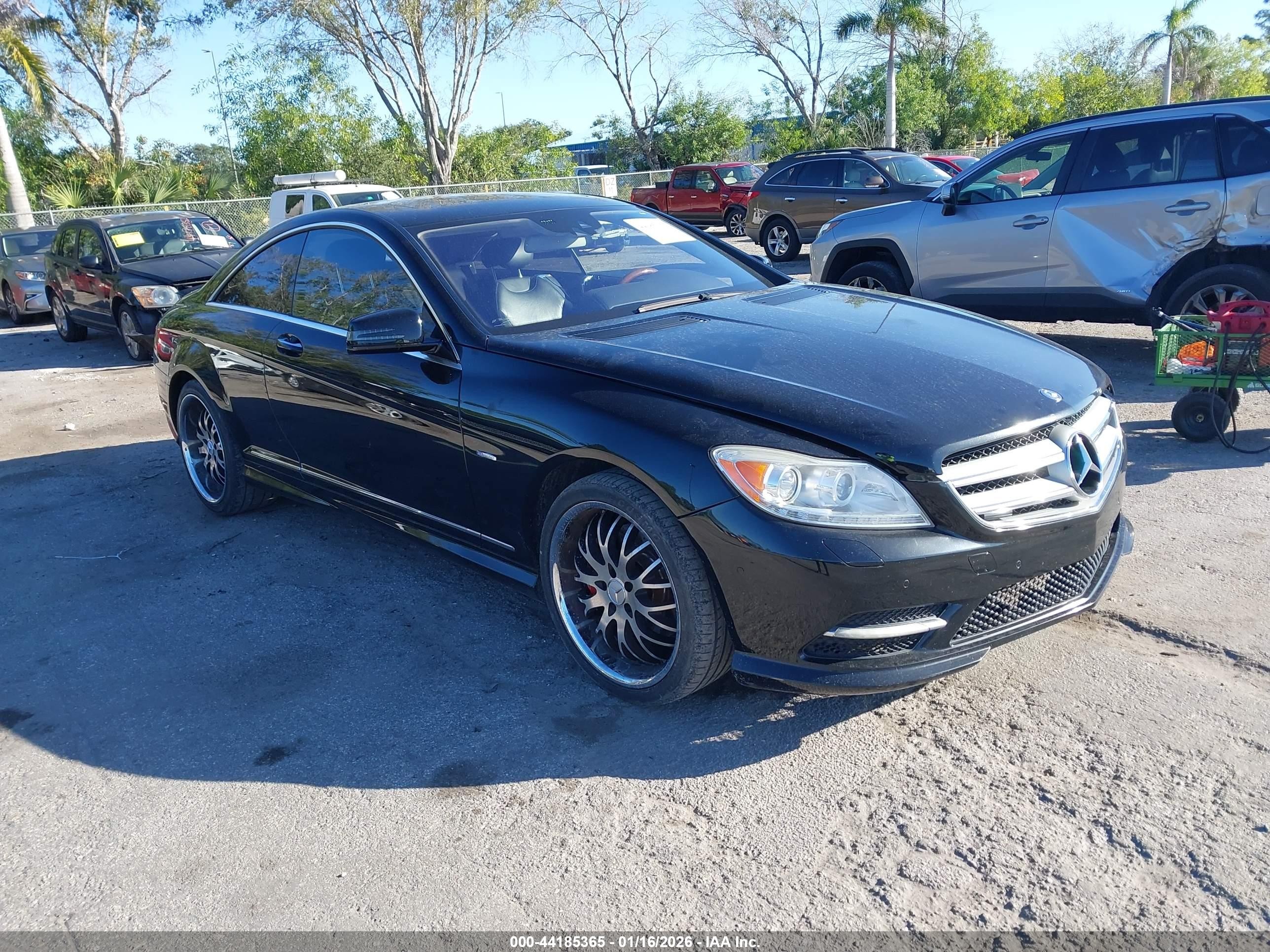 2011 Mercedes-Benz CL 550, VIN WDDEJ9EBXBA026867 — Not stated
