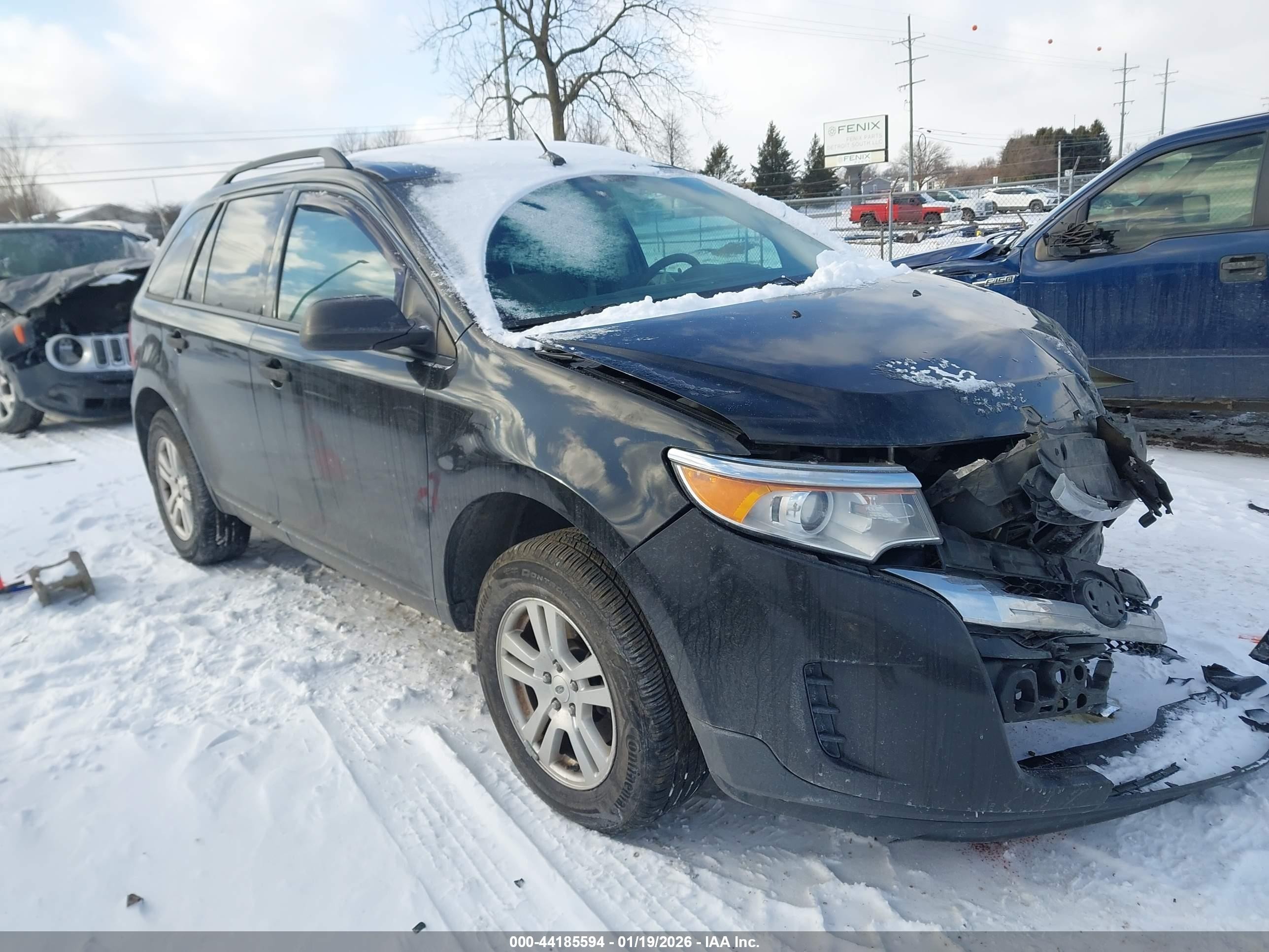 2013 Ford Edge SE, VIN 2FMDK3GCXDBA63314 — Front end
