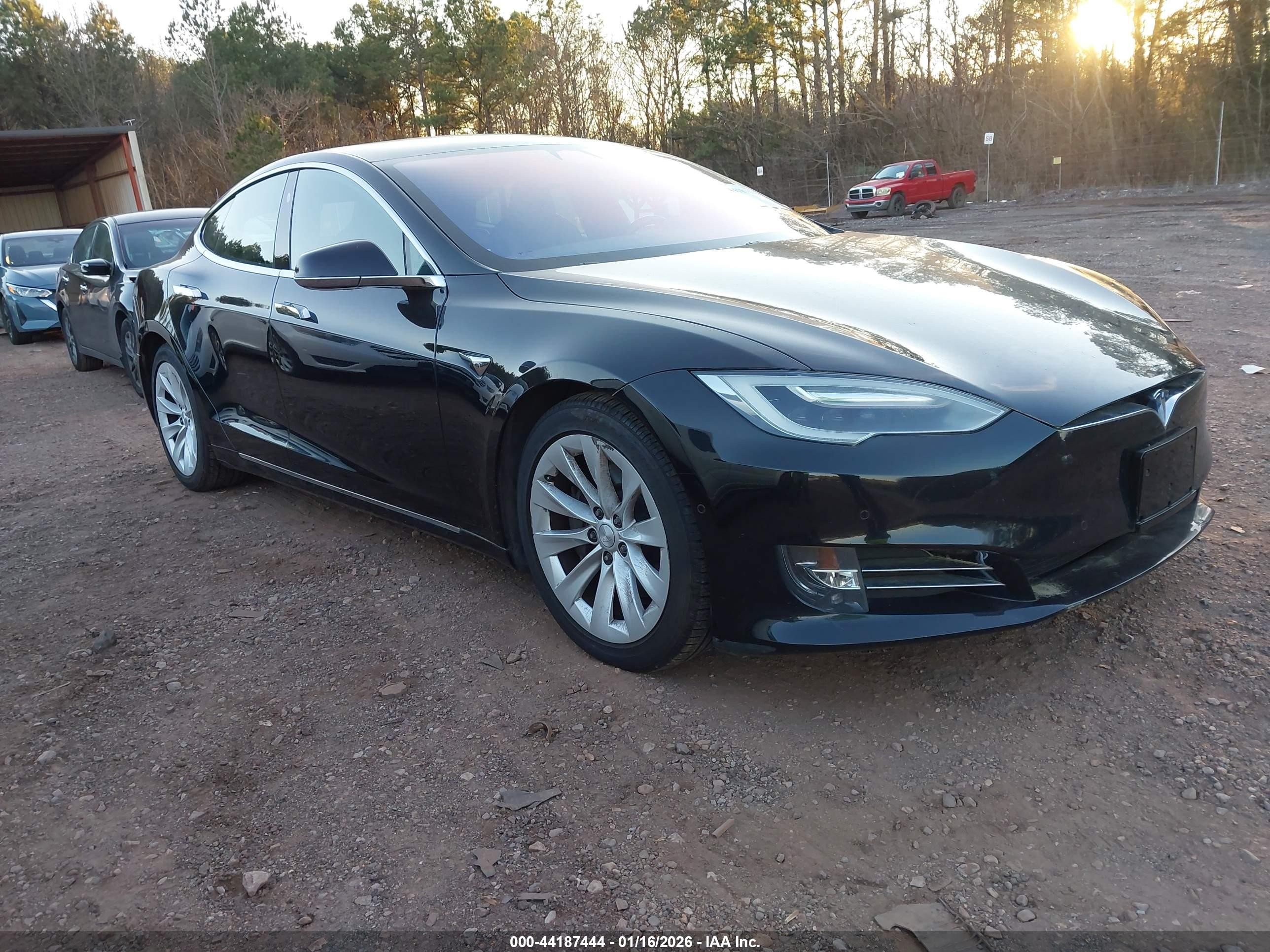 2017 Tesla Model S 60, VIN 5YJSA1E19HF217217 — Rear end