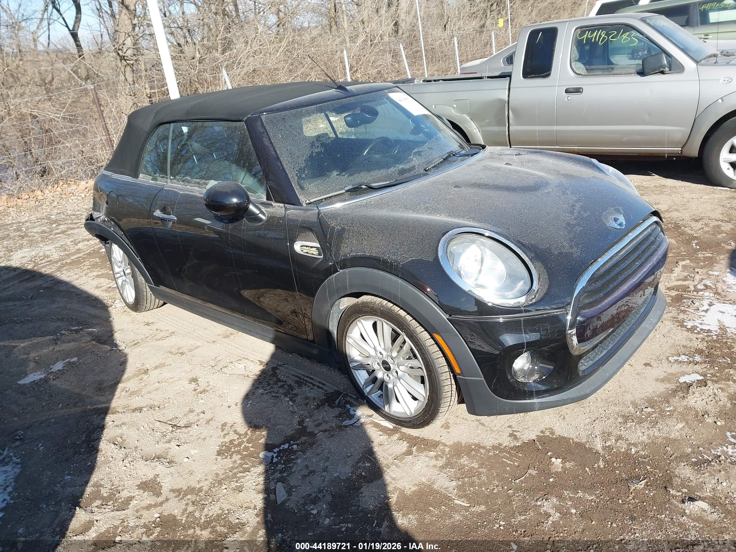 2017 MINI Convertible Cooper, VIN WMWWG5C35H3D00121 — Rear end