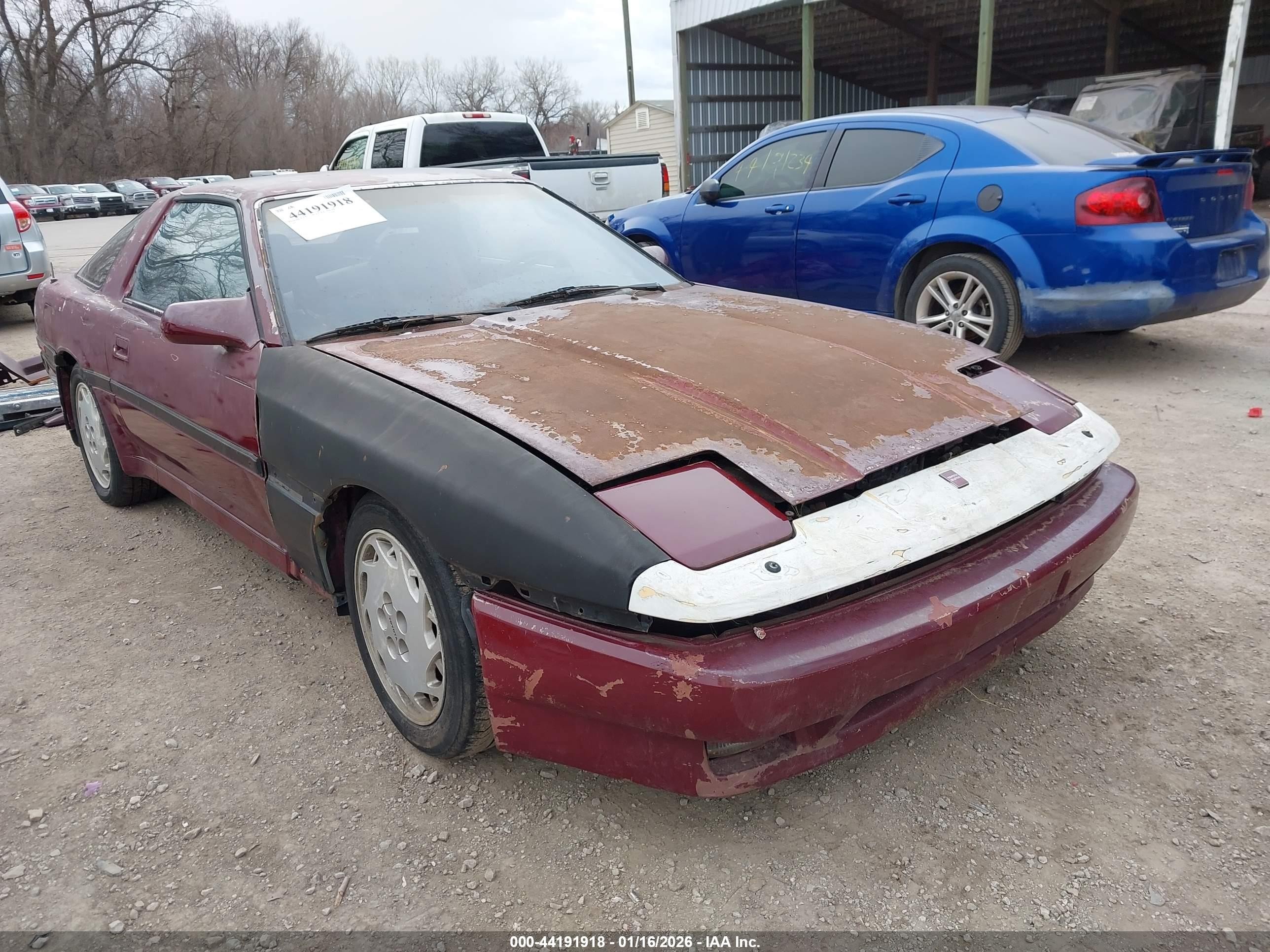 1986 Toyota Supra, VIN JT2MA70L3G0024765 — Front end
