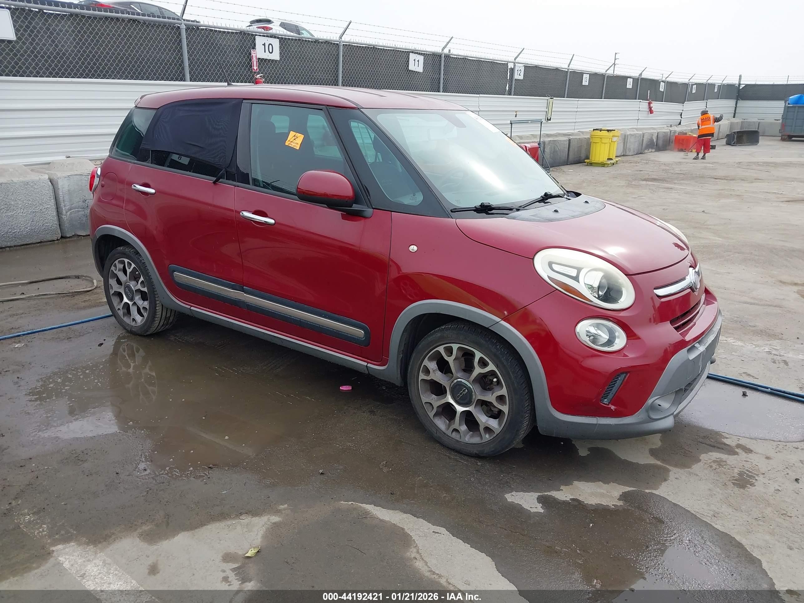 2015 FIAT 500L Urbana Trekking, VIN ZFBCFADH3FZ030392 — Biohazard / chemical