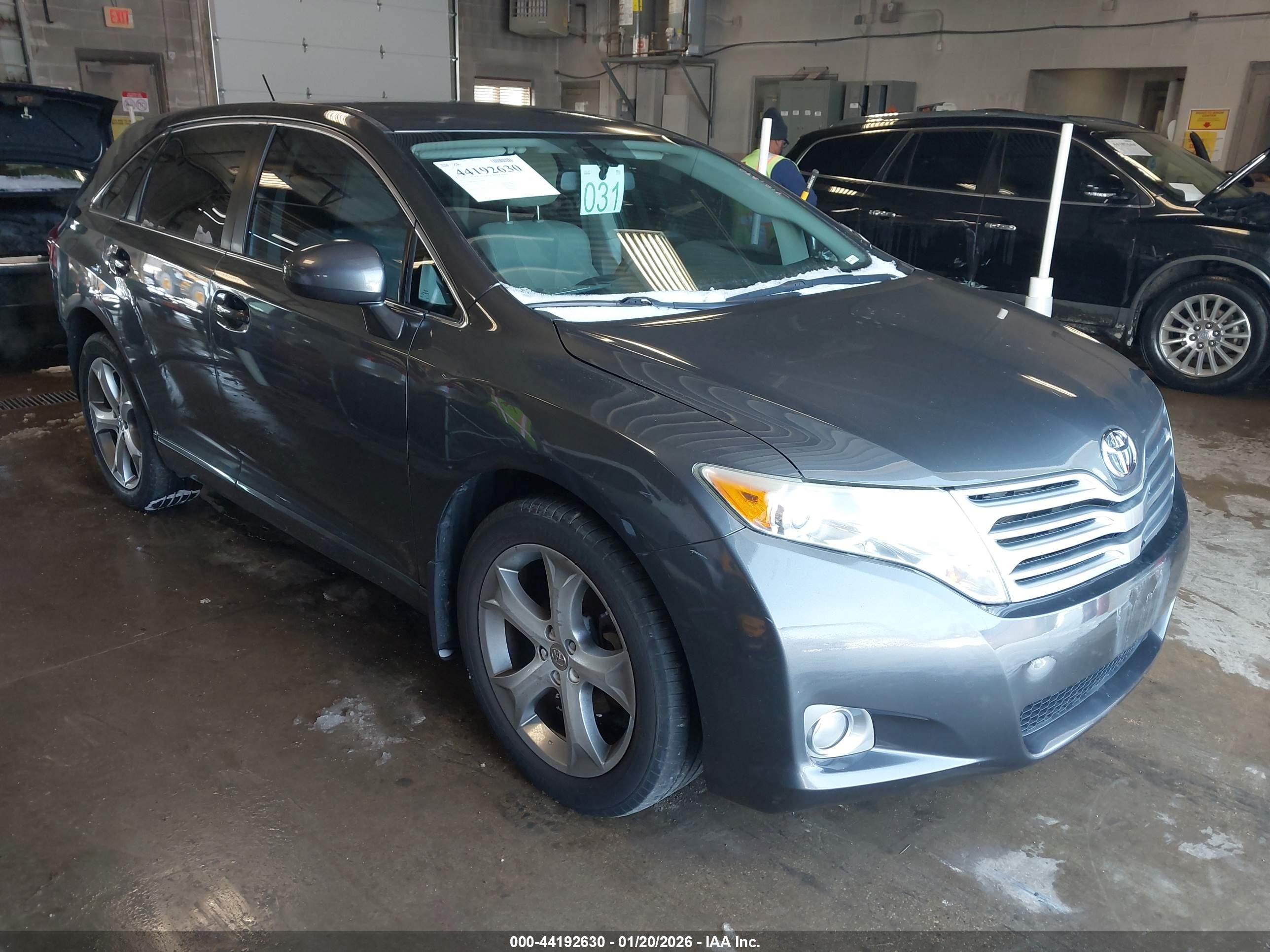 2012 Toyota Venza Limited, VIN 4T3BK3BB5CU068068 — Rear end