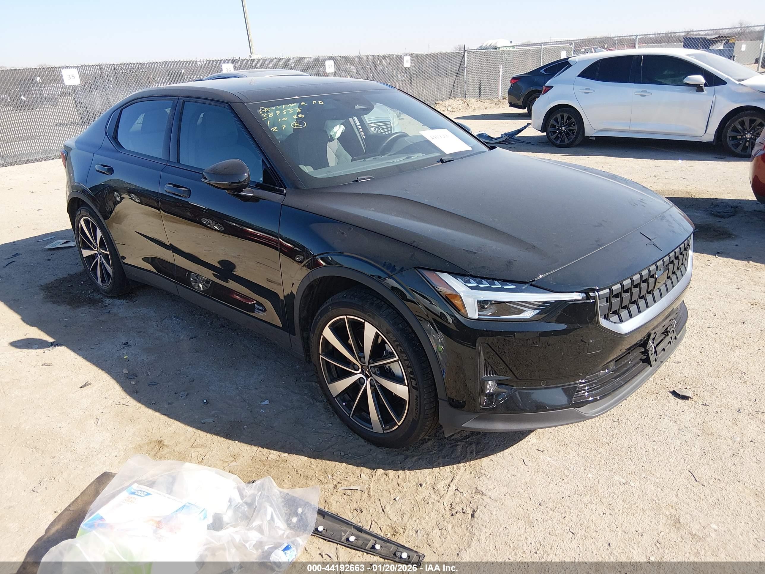 2021 Polestar 2 Launch Edition, VIN LPSED3KA1ML019218 — Бок