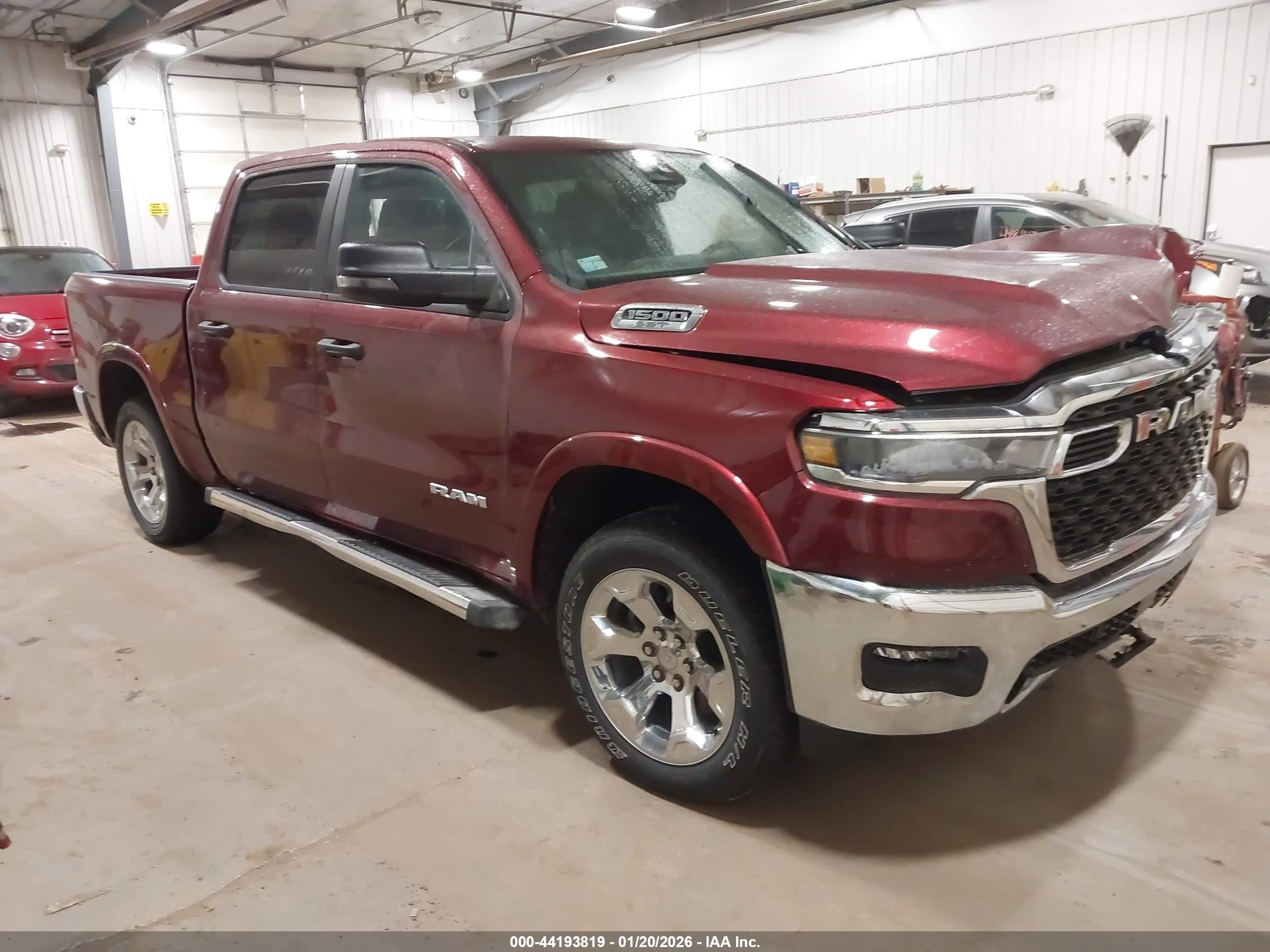 2025 Ram 1500 Lone Star, VIN 1C6SRFFP0SN661725 — Fresh water flood