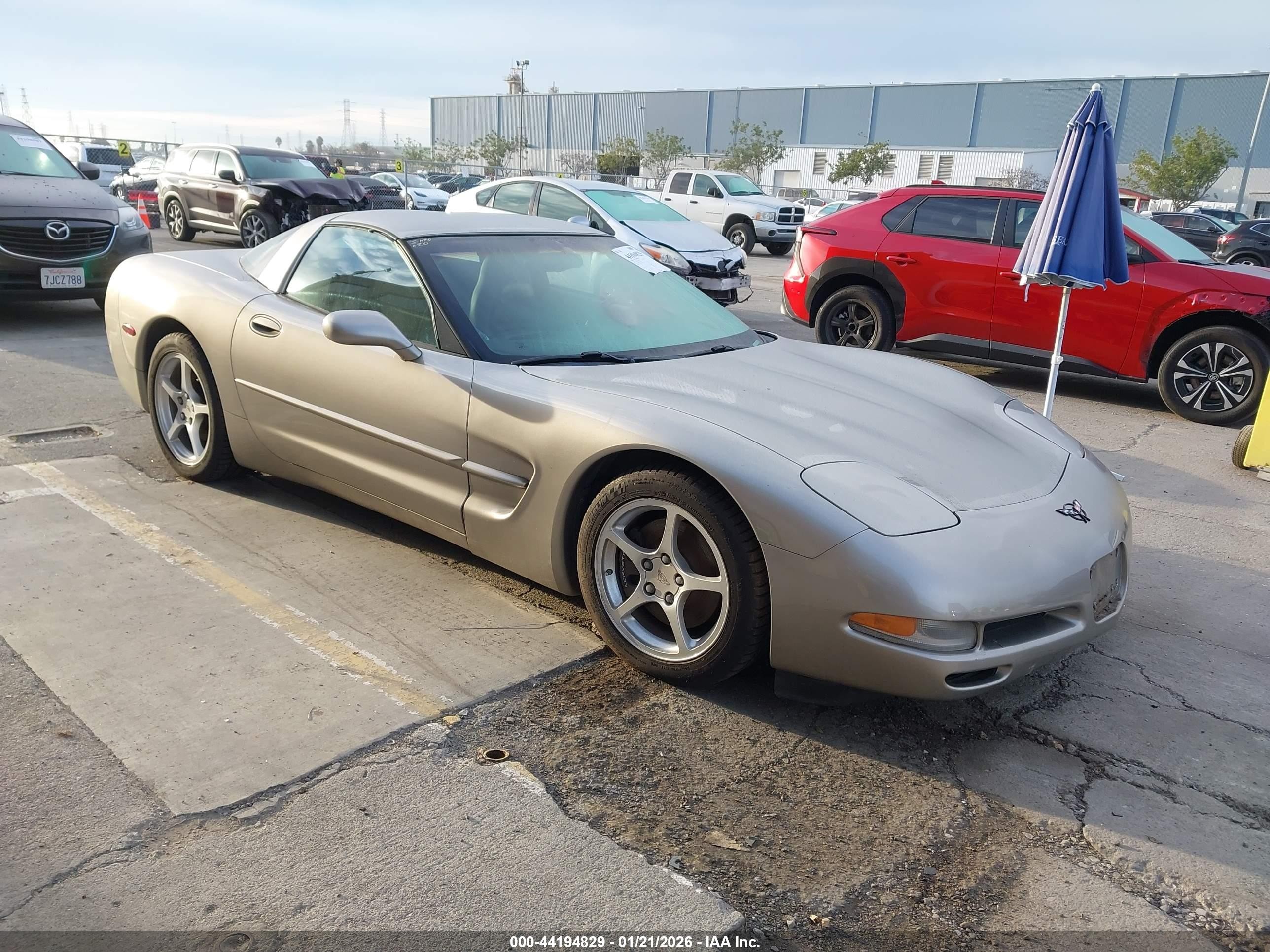 2000 Chevrolet Corvette, VIN 1G1YY22G7Y5113145 — Water / flood