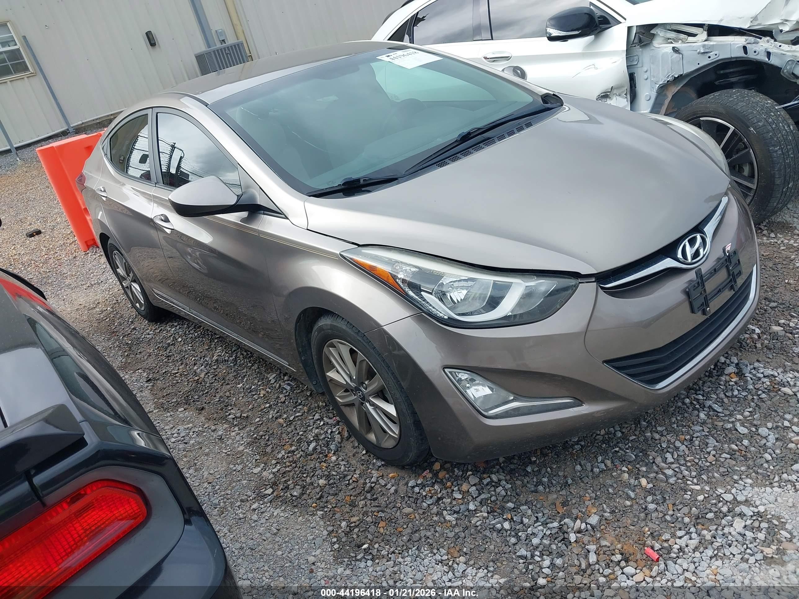 2014 Hyundai Elantra SE, VIN 5NPDH4AE7EH489907 — Electrical