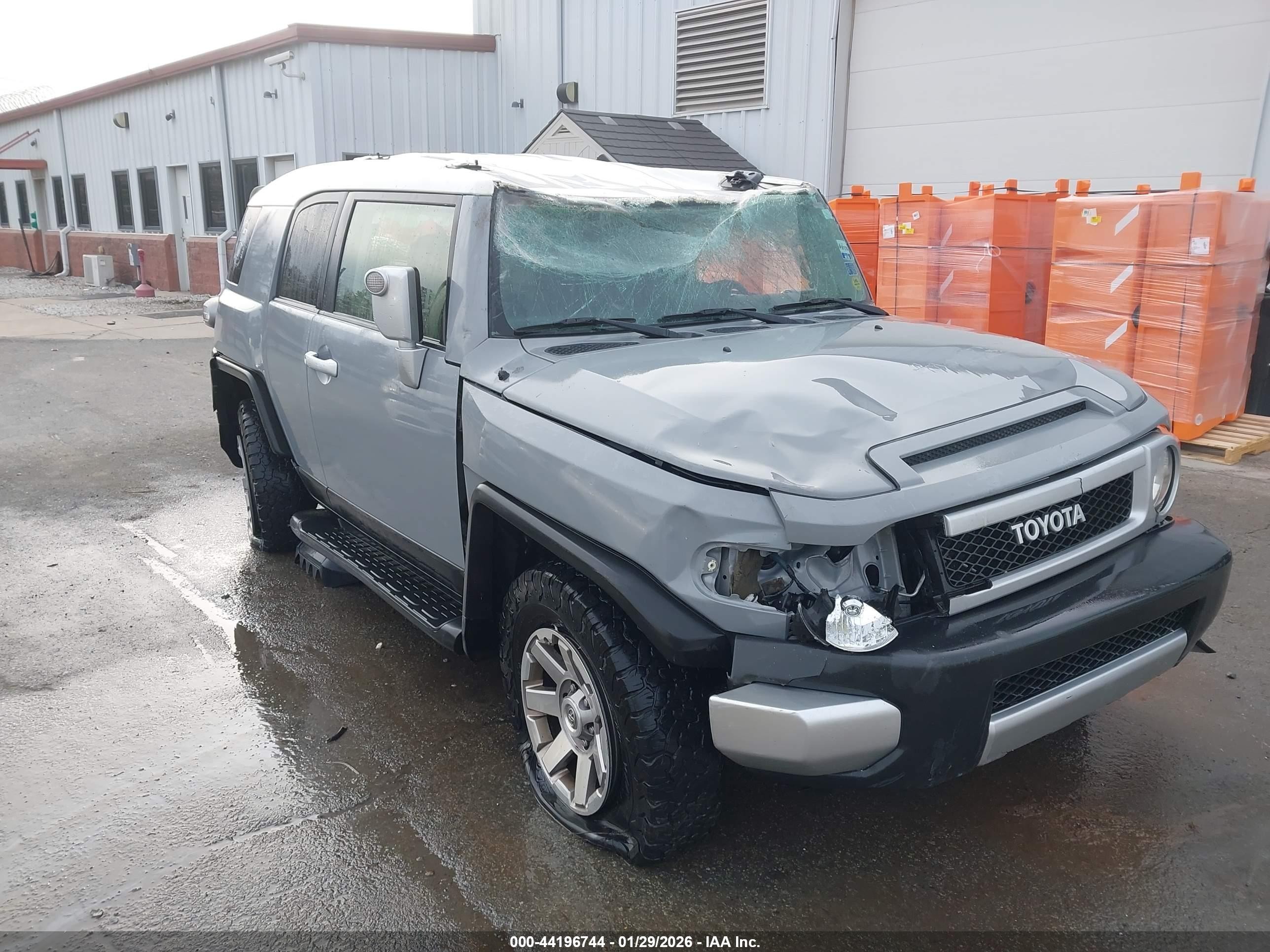 2014 Toyota FJ Cruiser, VIN JTEBU4BF4EK180418 — Rollover