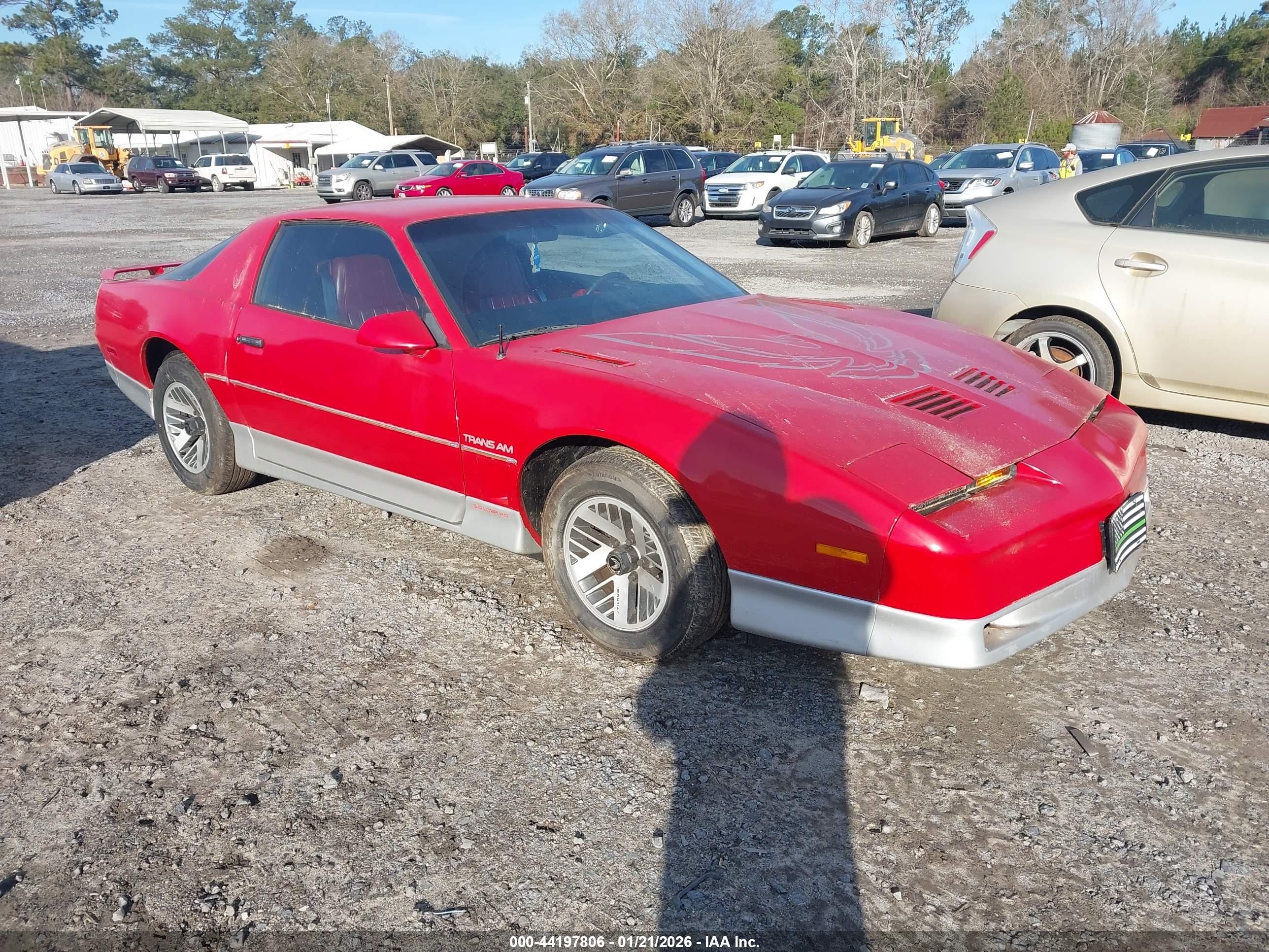 1985 Pontiac Firebird Trans Am, VIN 1G2FW87H8FL647938 — Mechanical