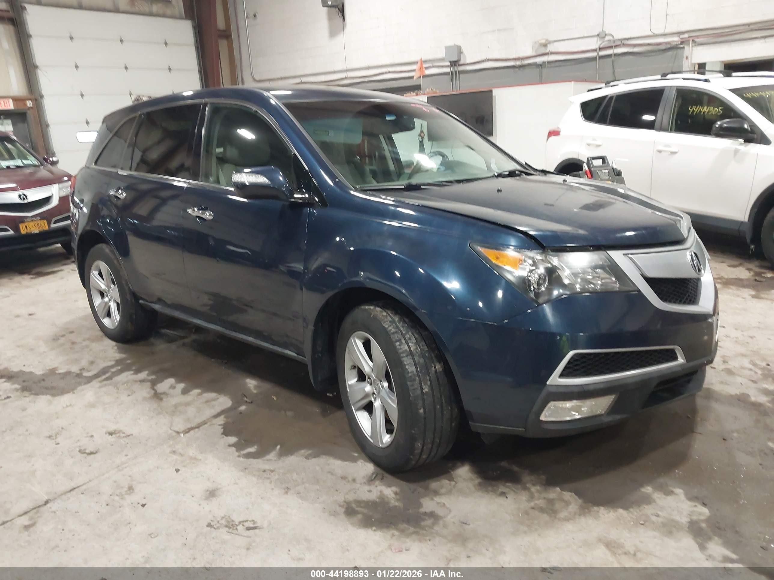 2012 Acura MDX, VIN 2HNYD2H21CH540699 — Front end