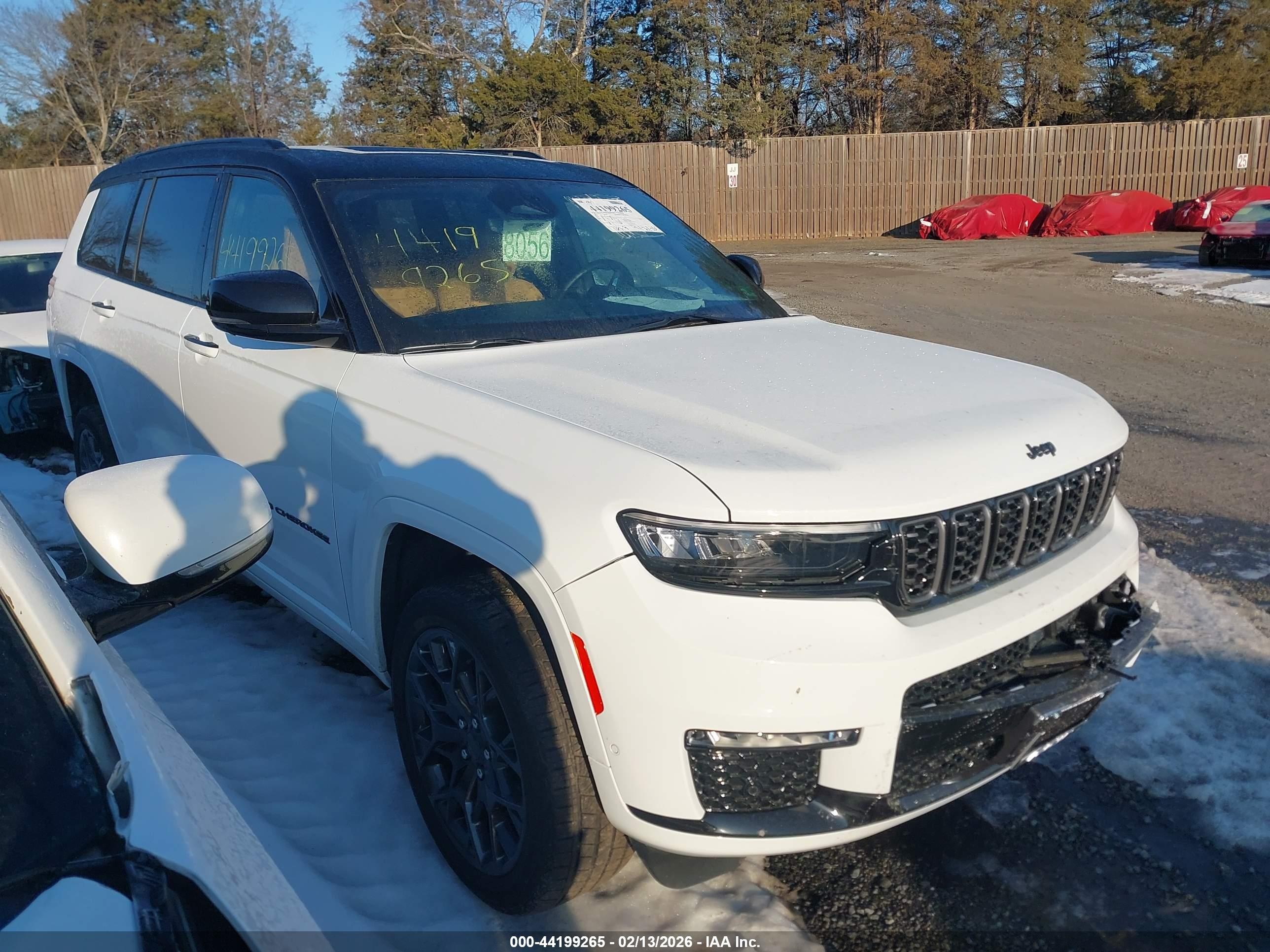 2025 Jeep Grand Cherokee Summit, VIN 1C4RJKEG9S8718897 — Front end