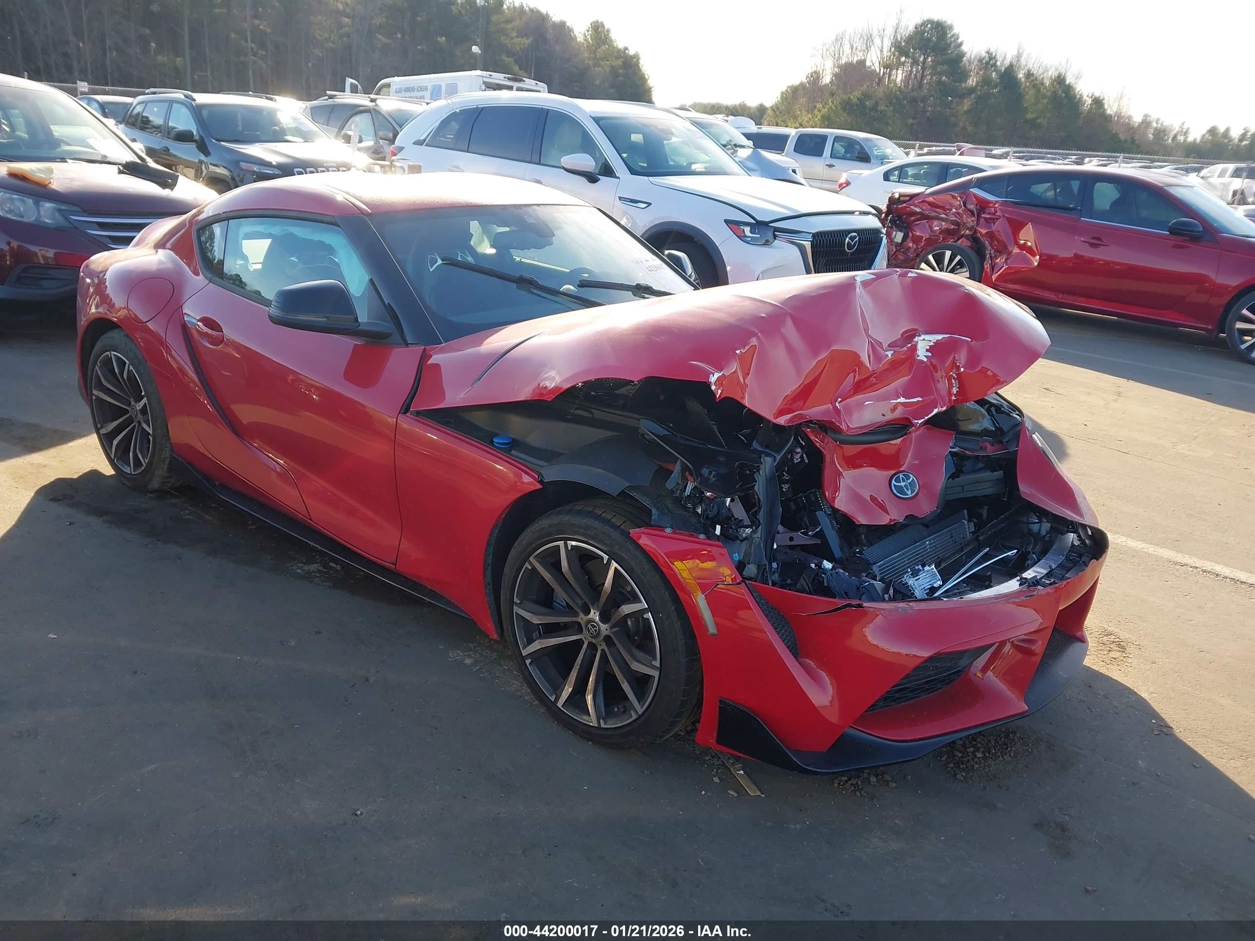 2023 Toyota Supra 2.0, VIN WZ1DB2G06PW059351 — Front end