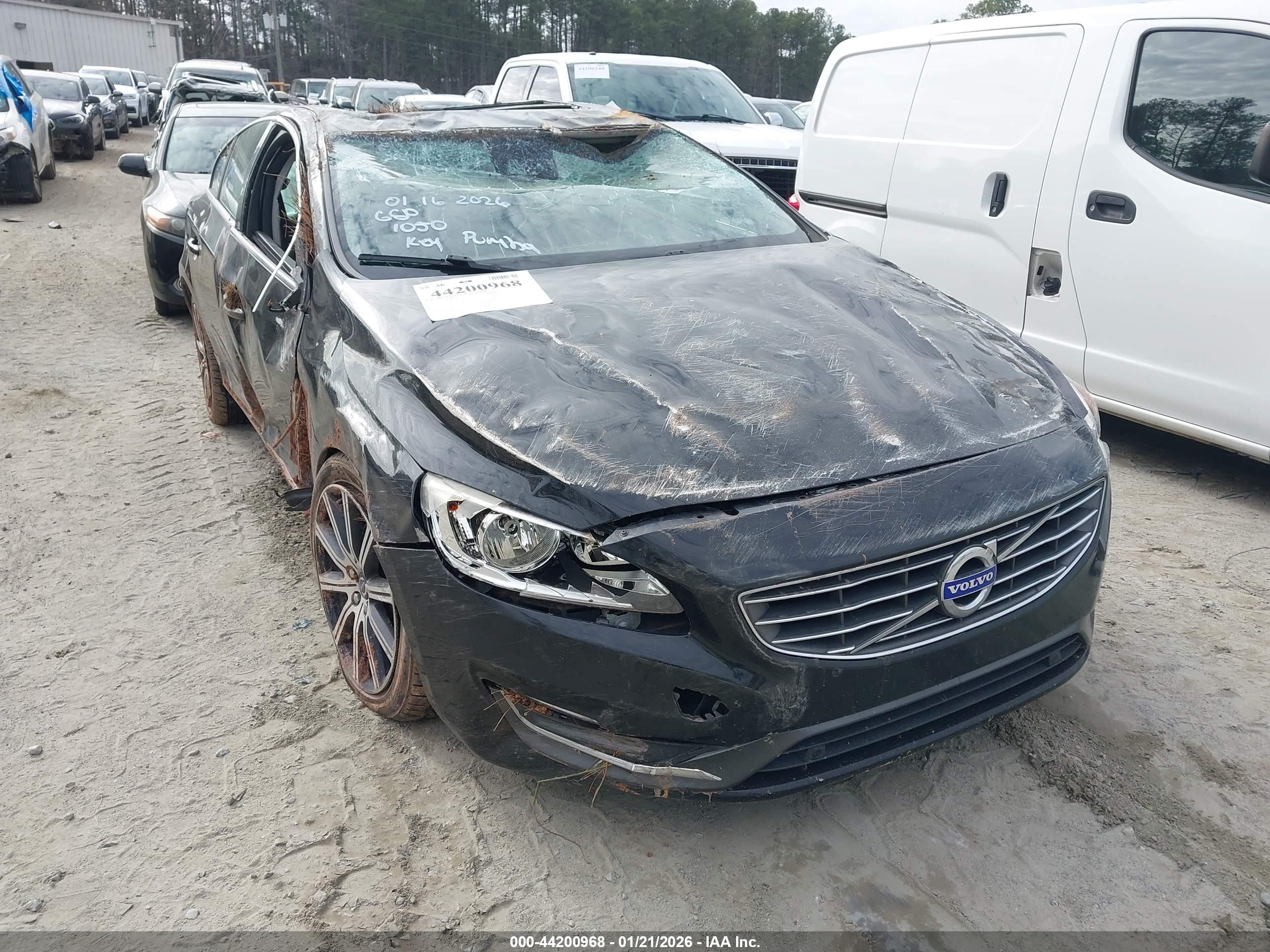 2017 Volvo S60 Inscription, VIN LYV402TK3HB129827 — Rollover