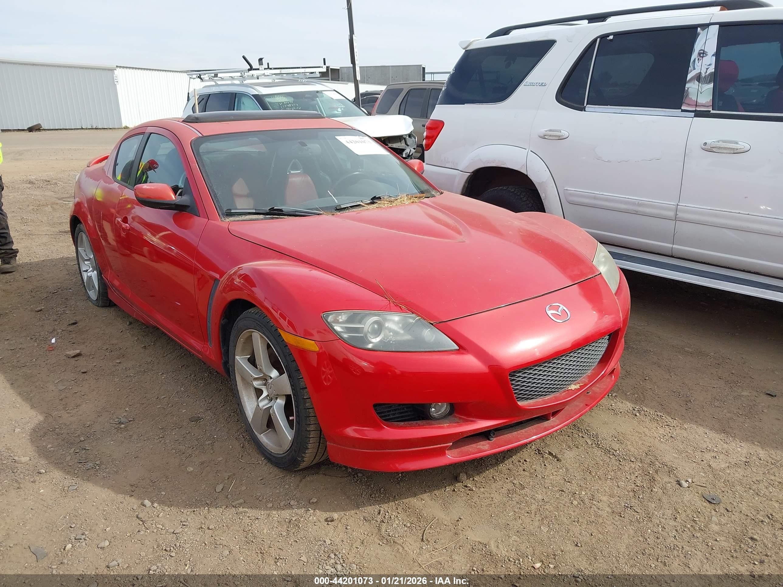 2005 Mazda RX-8, VIN JM1FE173350147678 — Rear end