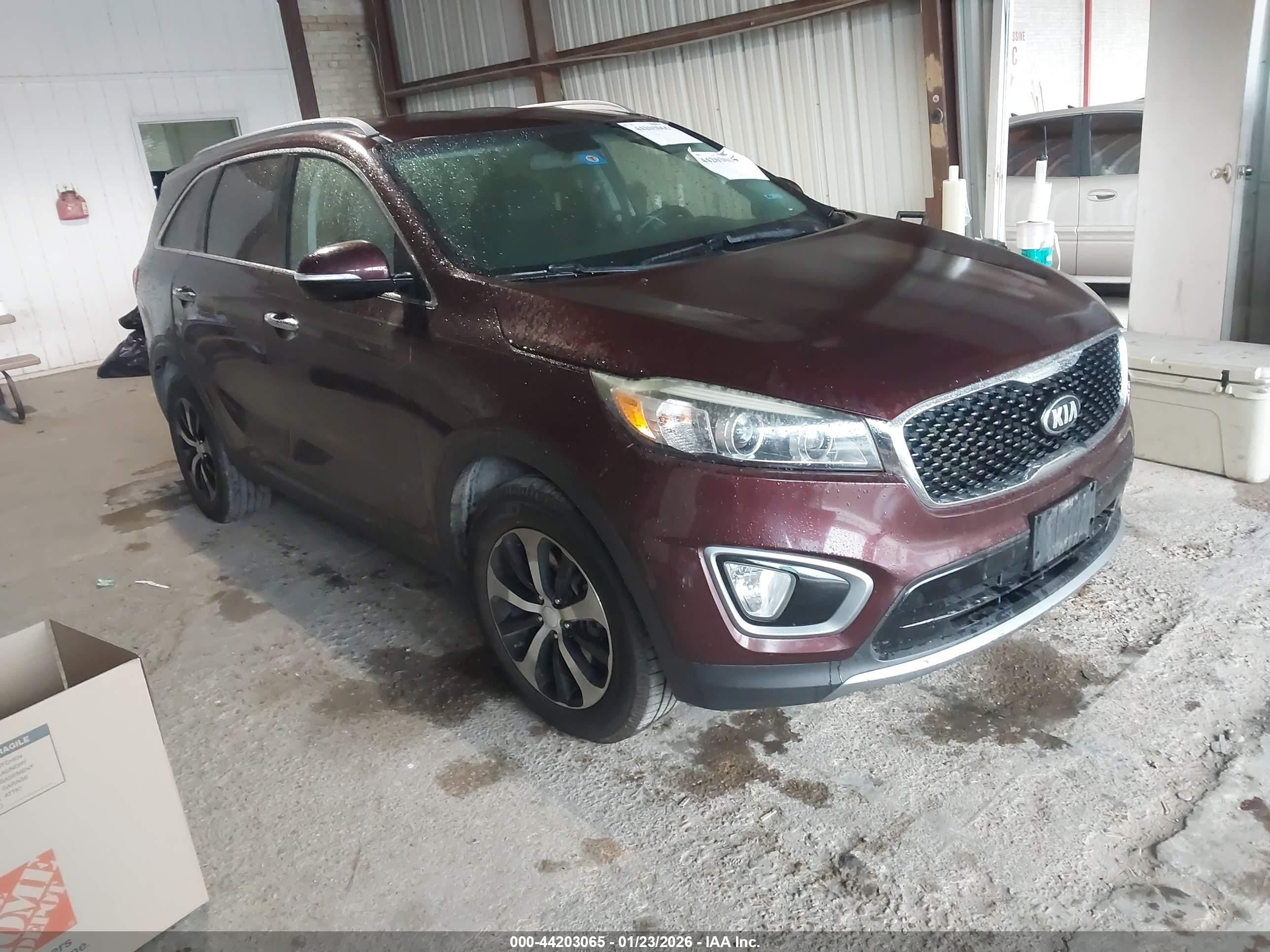 2016 Kia Sorento EX, VIN 5XYPH4A14GG164507 — Normal wear