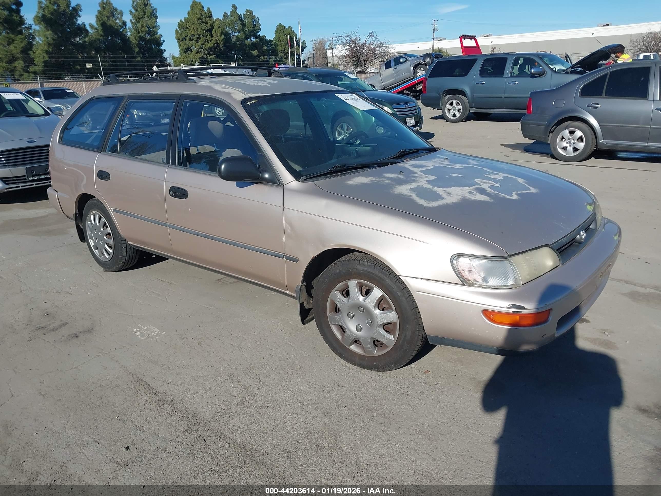 1995 Toyota Corolla DX, VIN JT2AE09V7S0094023 — Normal wear