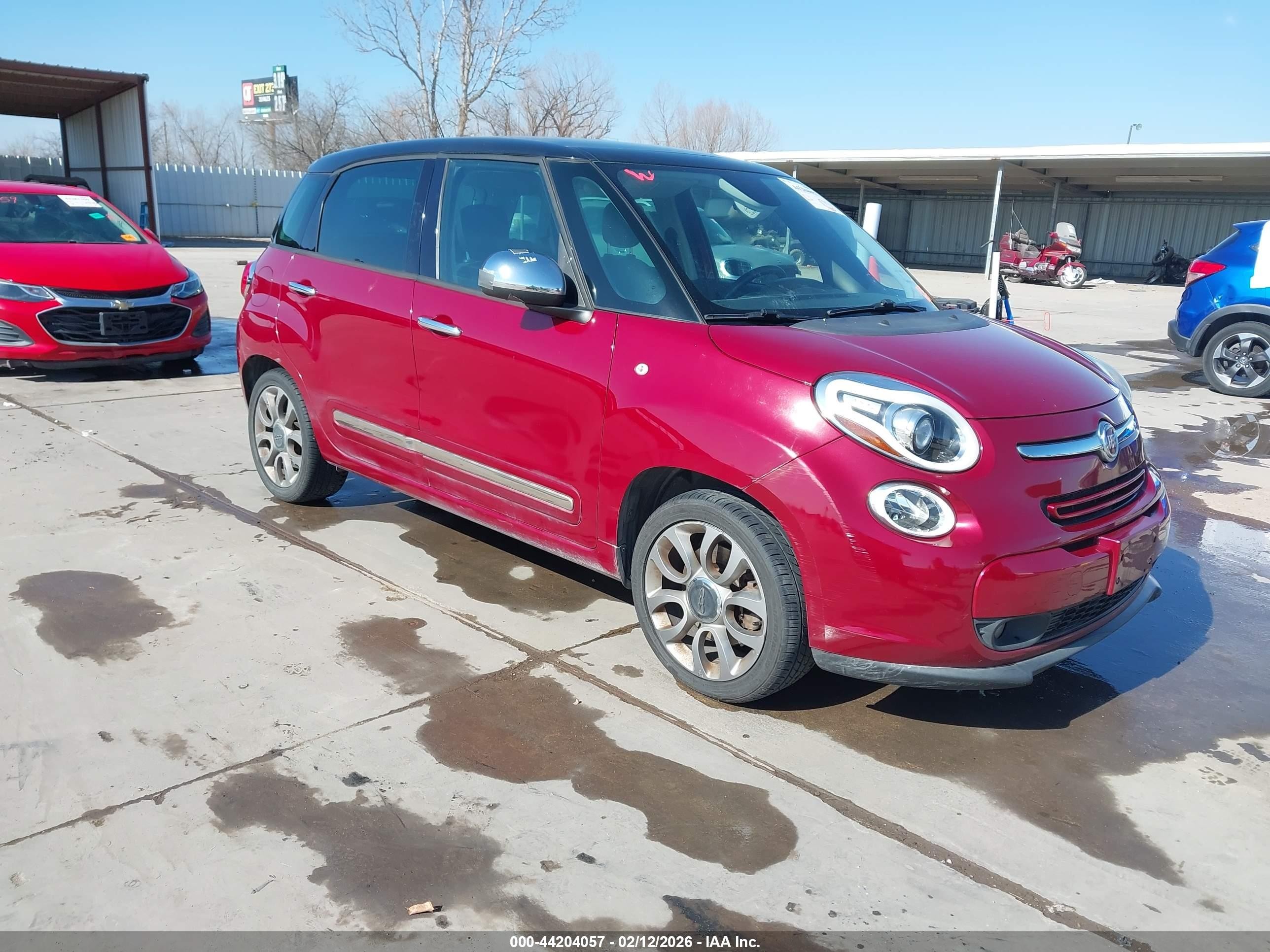 2014 FIAT 500L Lounge, VIN ZFBCFACH8EZ029500 — Front end