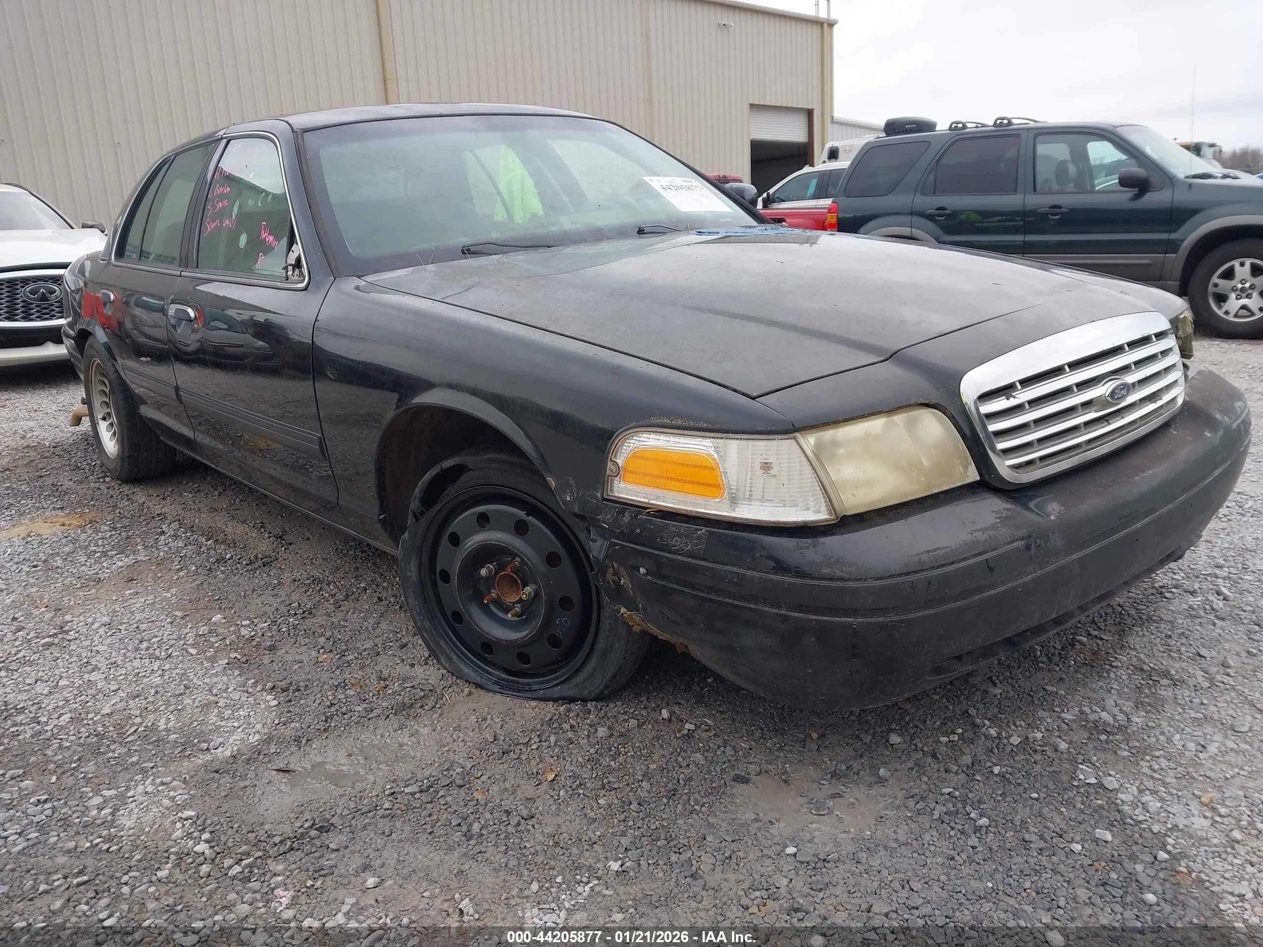 2011 Ford Crown Victoria LX, VIN 2FABP7EV5BX140167 — Biohazard / chemical