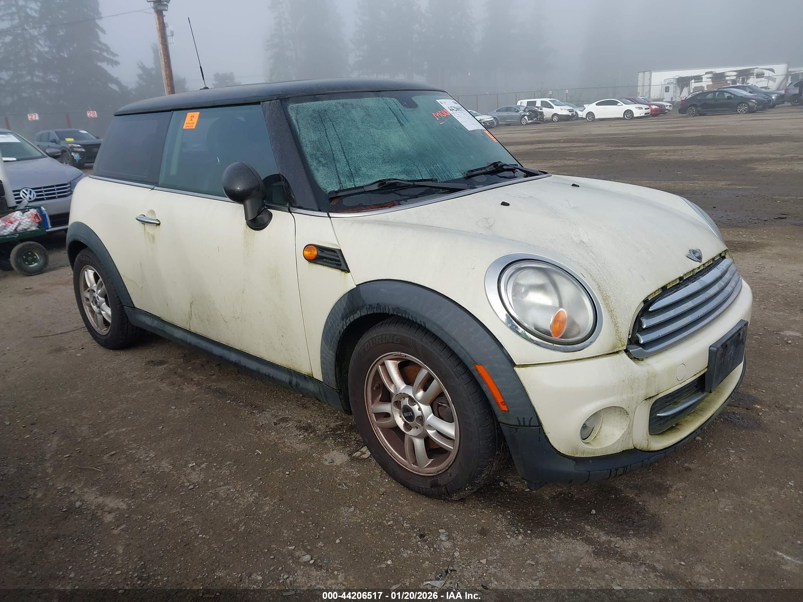 2012 MINI Hardtop, VIN WMWSU3C51CT185357 — Biohazard / chemical