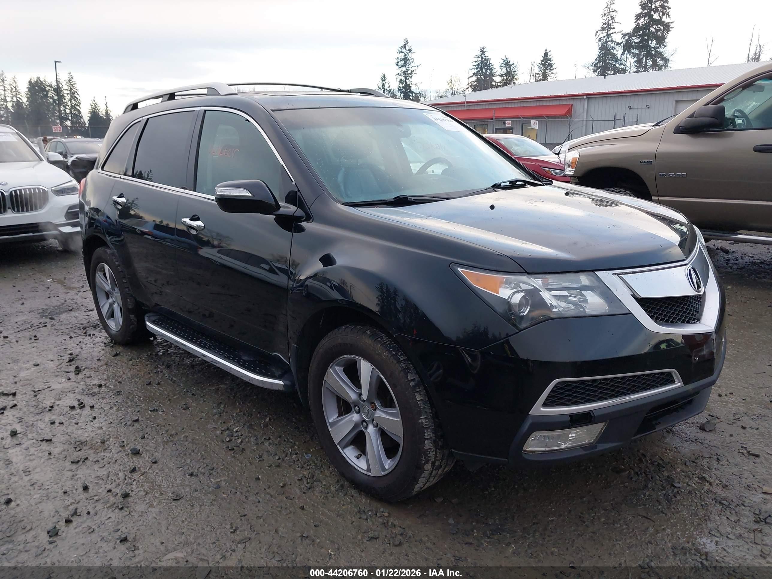 2012 Acura MDX Technology, VIN 2HNYD2H48CH500203 — Electrical