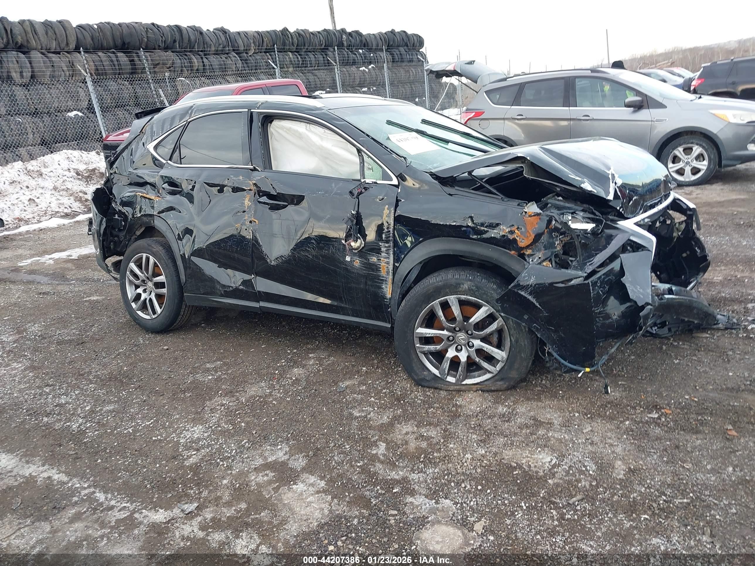 2015 Lexus NX 200t, VIN JTJBARBZ5F2032250 — All over