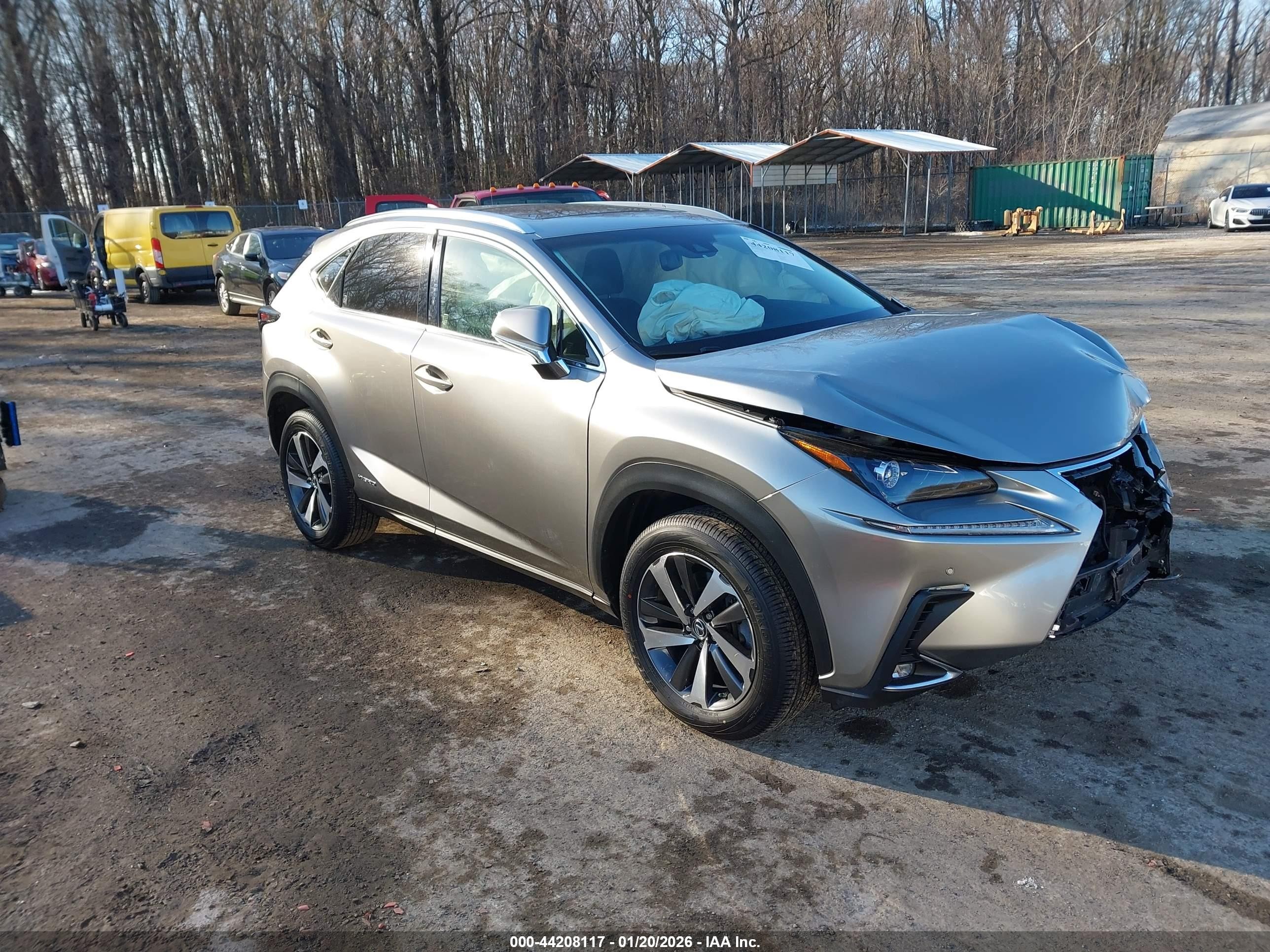 2018 Lexus NX 300h, VIN JTJBJRBZ1J2081695 — Front end