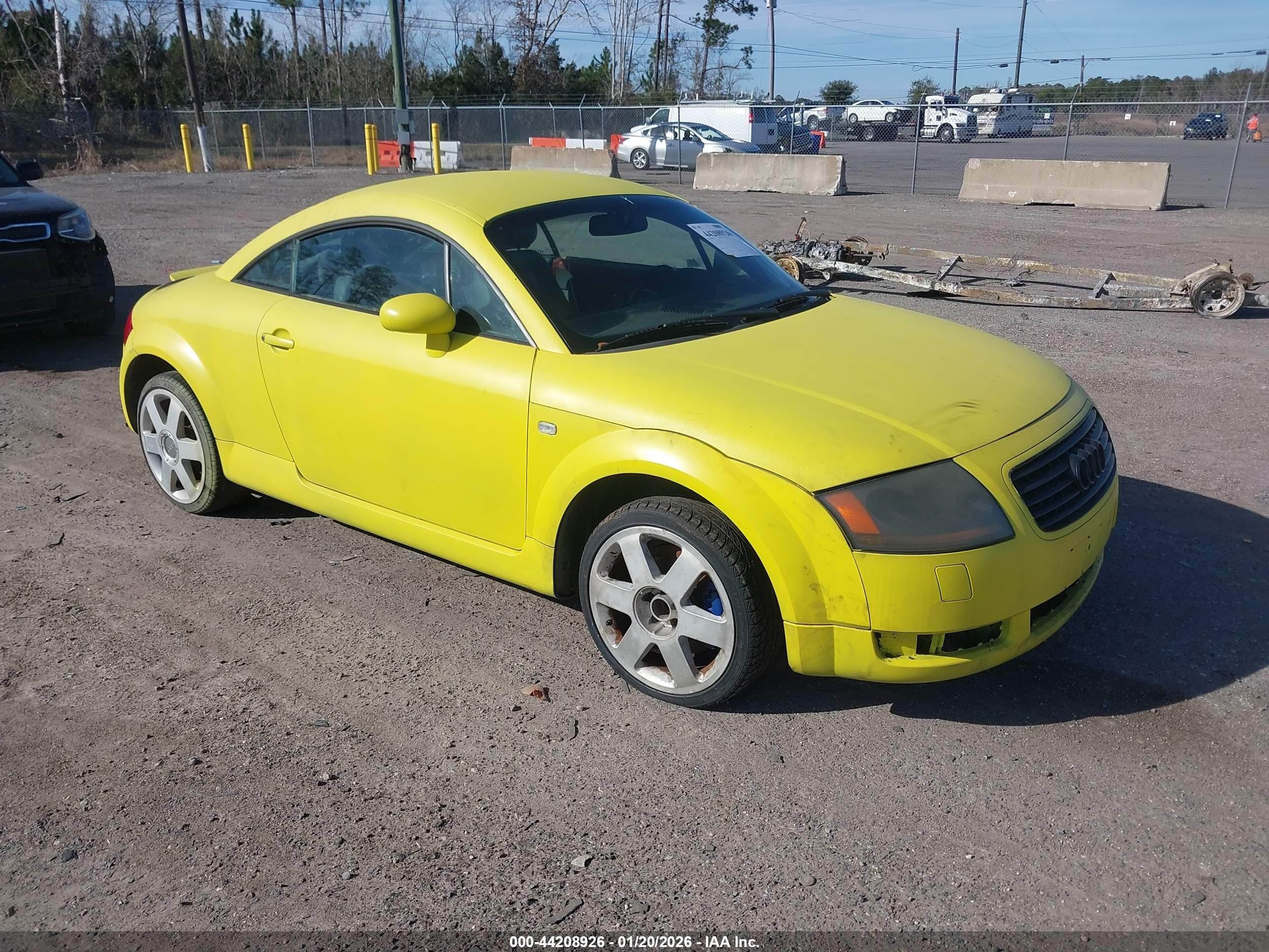 2000 Audi TT, VIN TRUUC28N1Y1055394 — Механическое