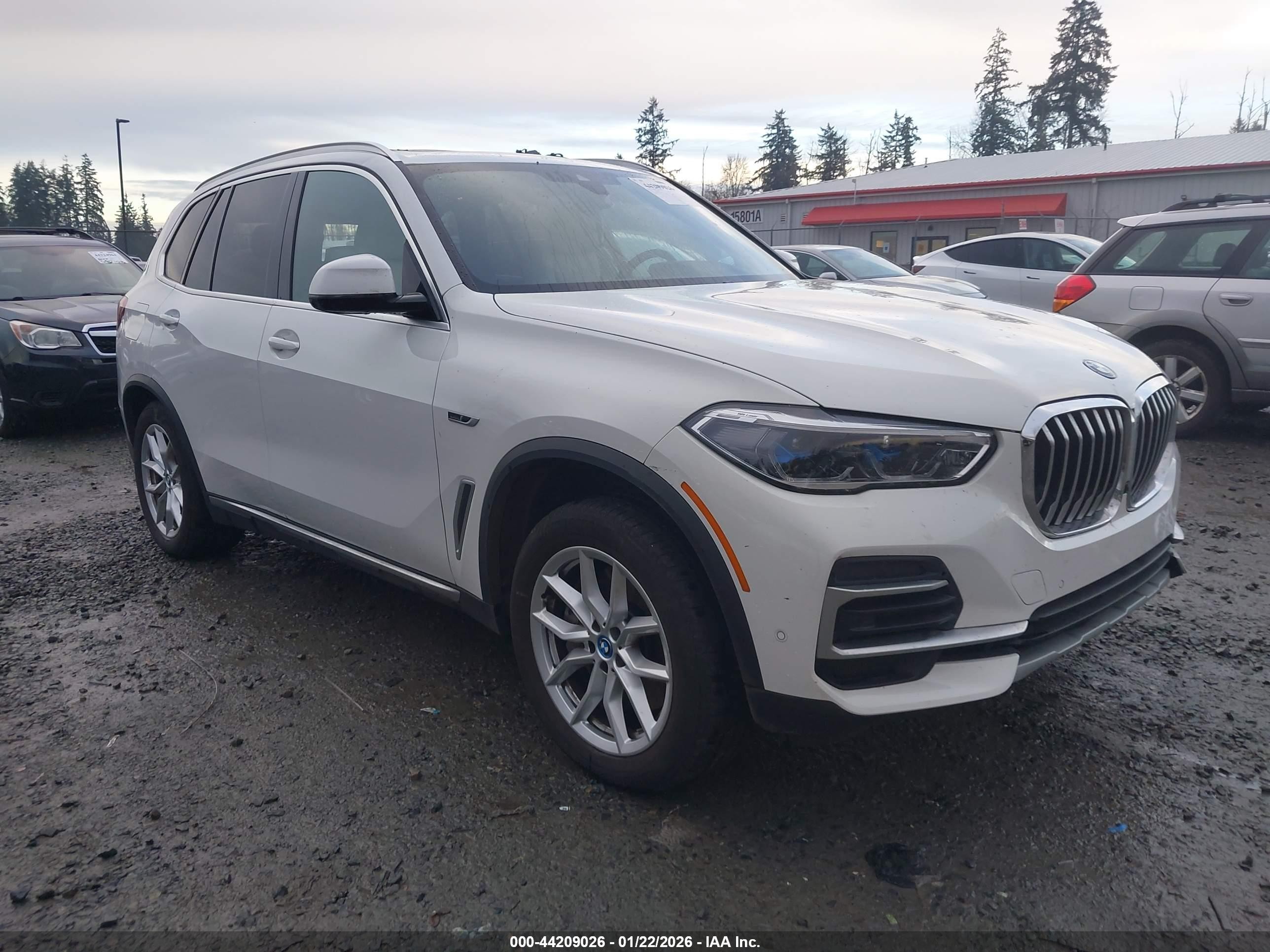 2023 BMW X5 xDrive45e, VIN 5UXTA6C06P9N46394 — Storm