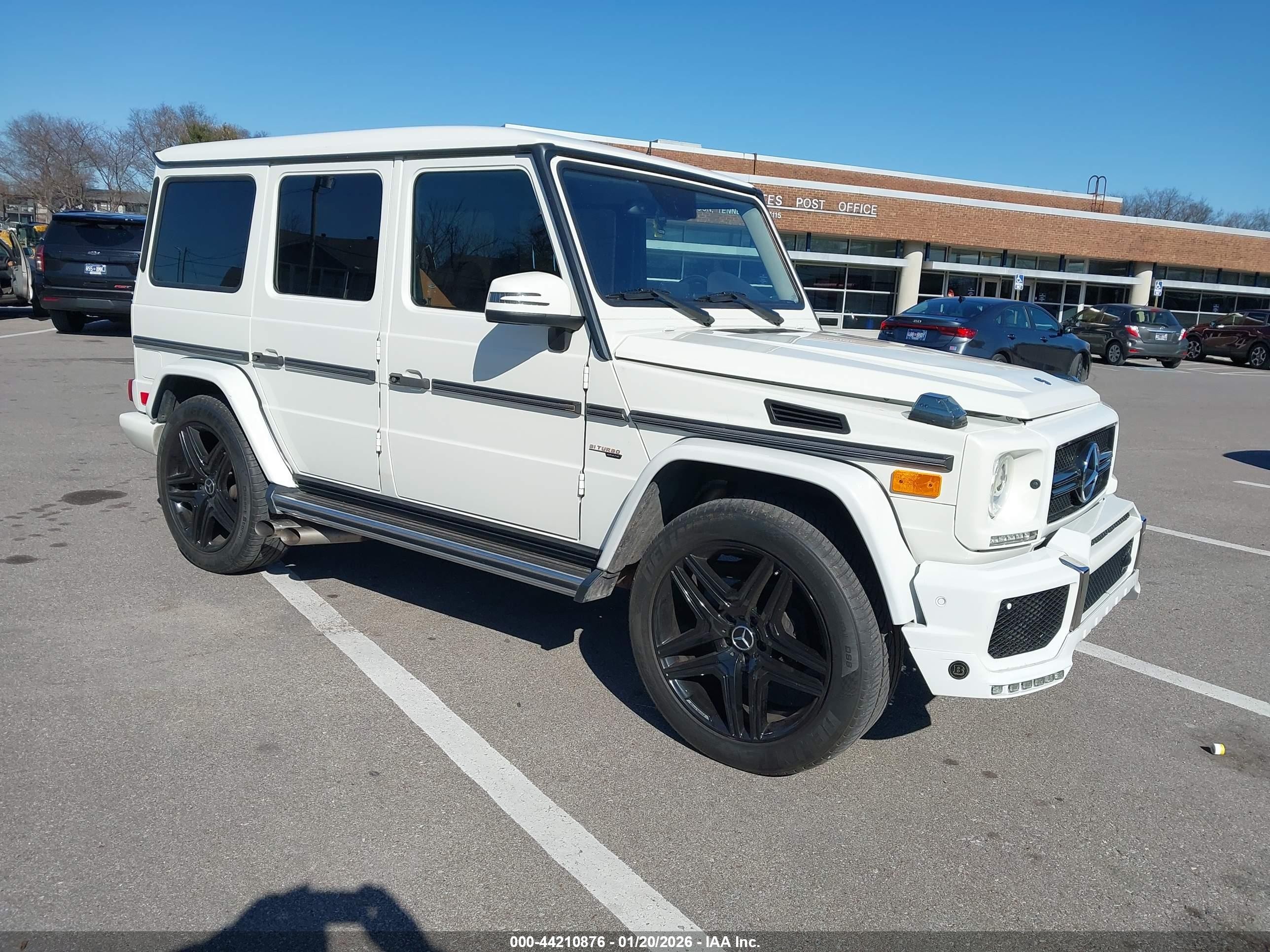 2013 Mercedes-Benz G 550, VIN WDCYC3HF4DX202027 — Front end