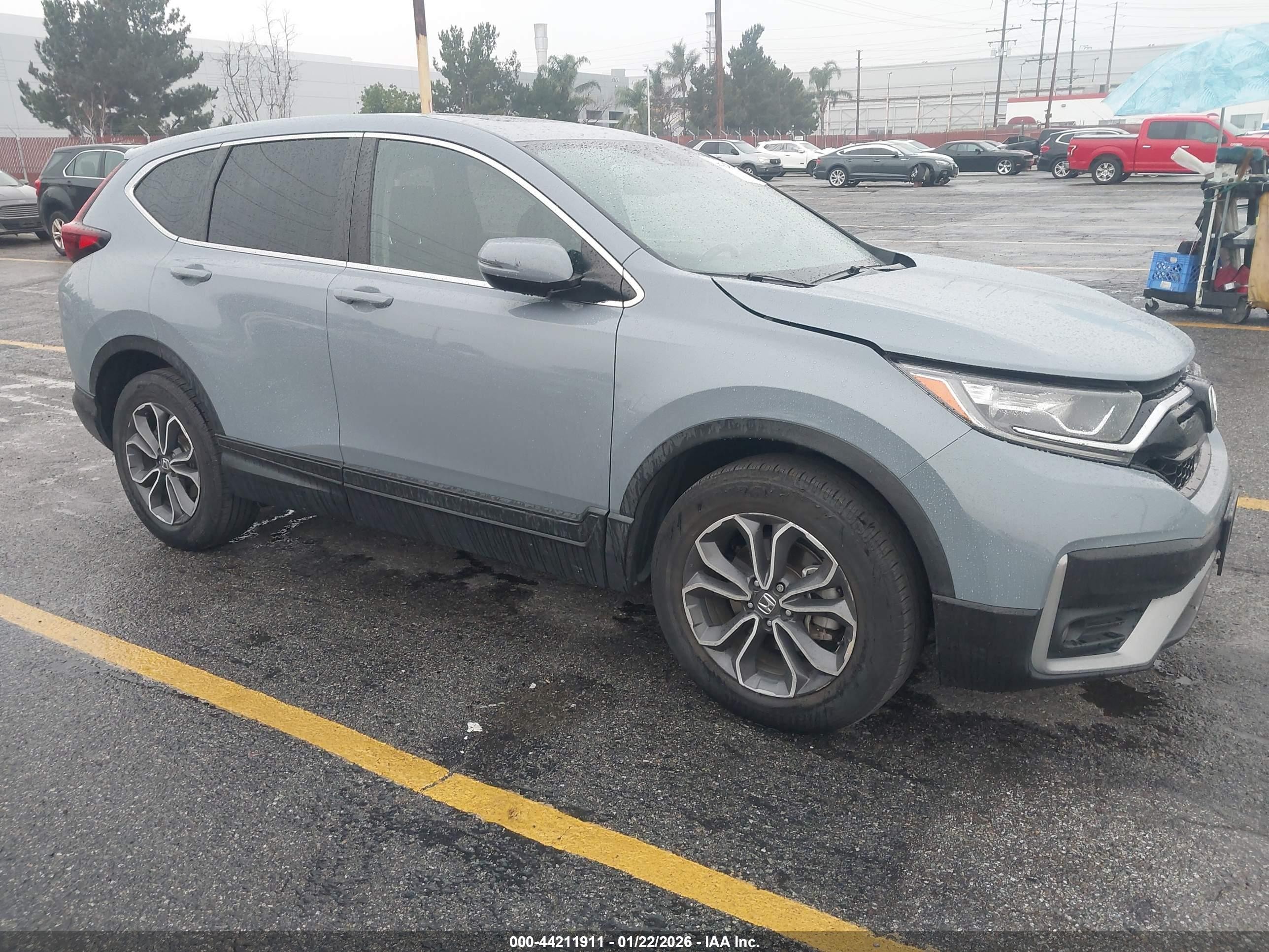 2022 Honda CR-V EX-L, VIN 7FARW1H8XNE022154 — Theft recovery
