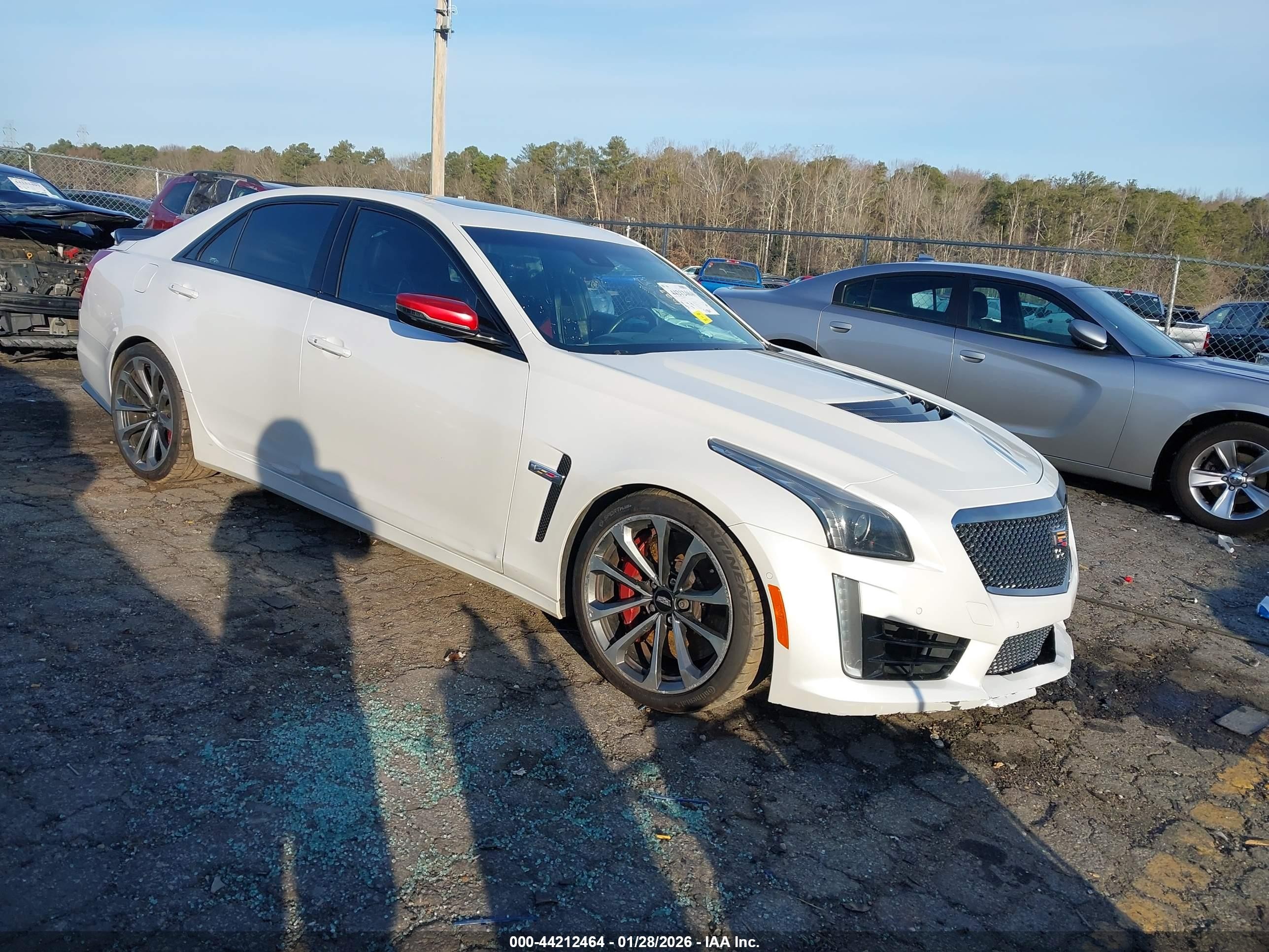 2018 Cadillac CTS-V, VIN 1G6A15S67J0163667 — Side