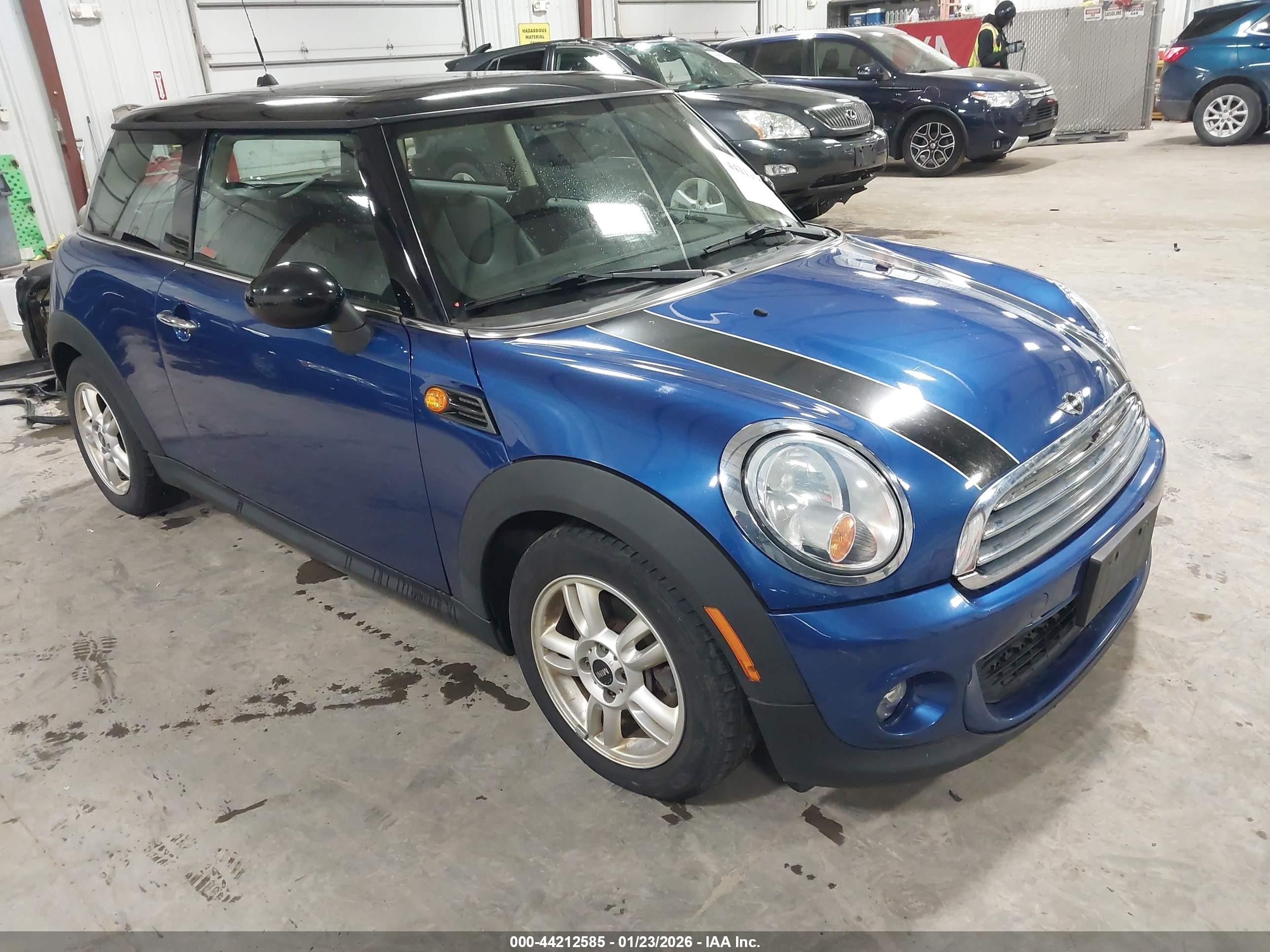 2012 MINI Hardtop, VIN WMWSU3C55CT369152 — Fresh water flood