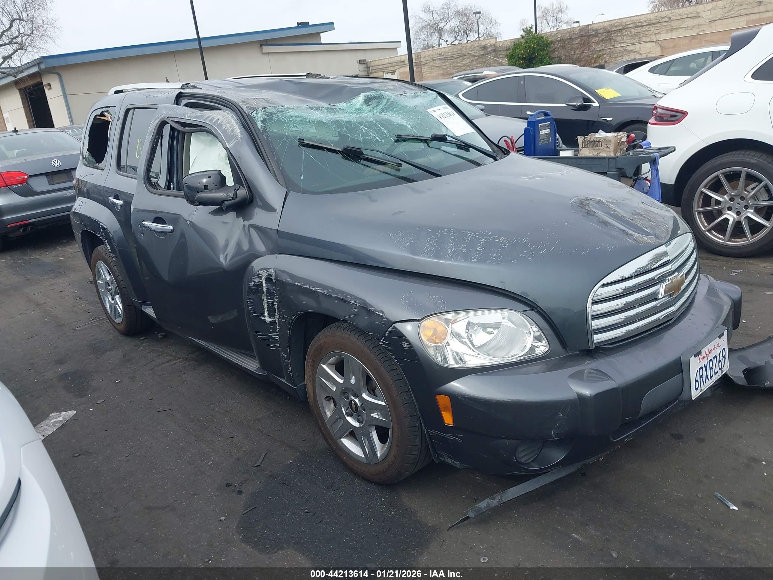 2011 Chevrolet HHR 1LT, VIN 3GNBABFW4BS626733 — Rollover