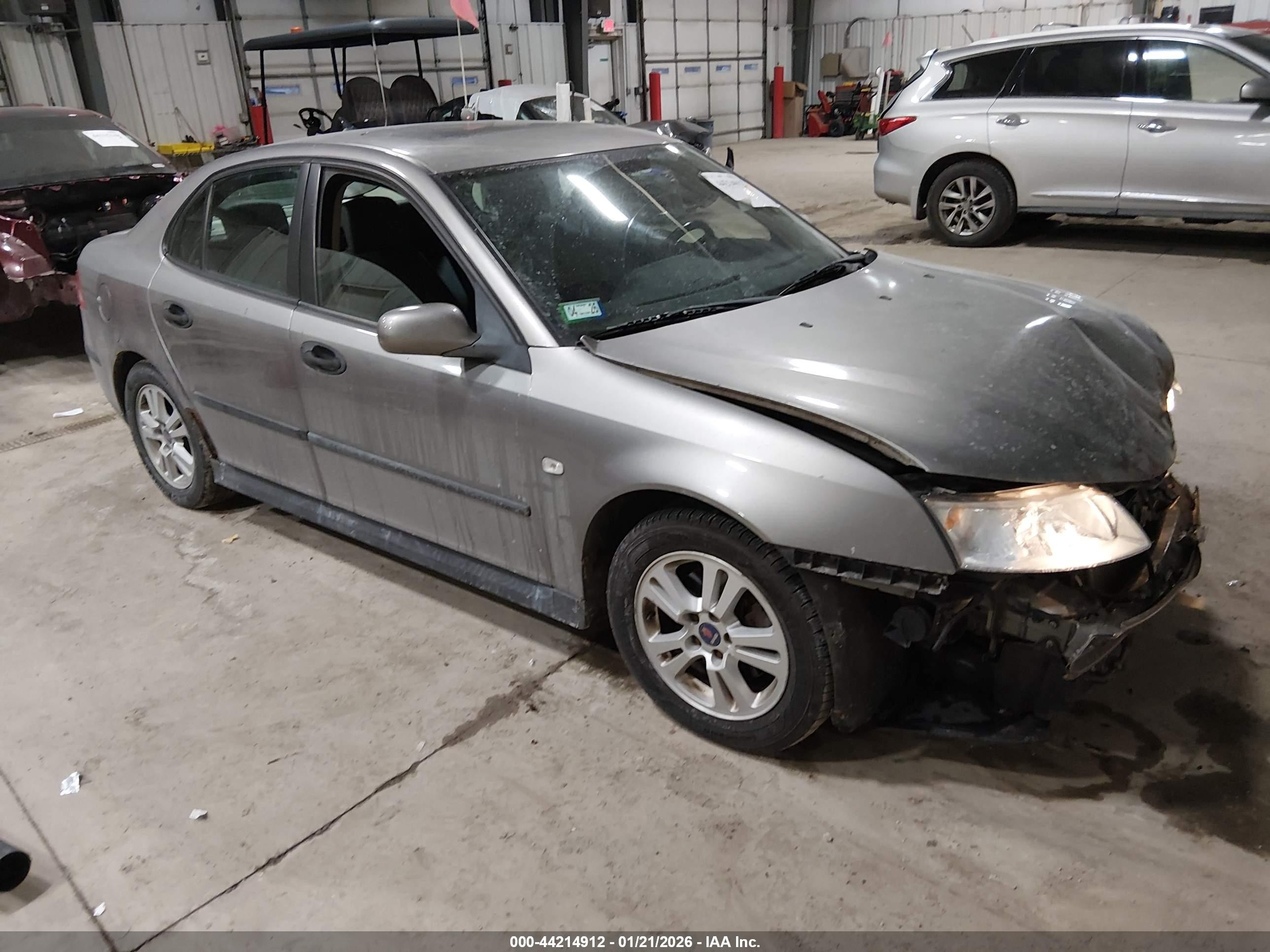 2005 Saab 9-3 Linear, VIN YS3FB45S651015327 — Front end