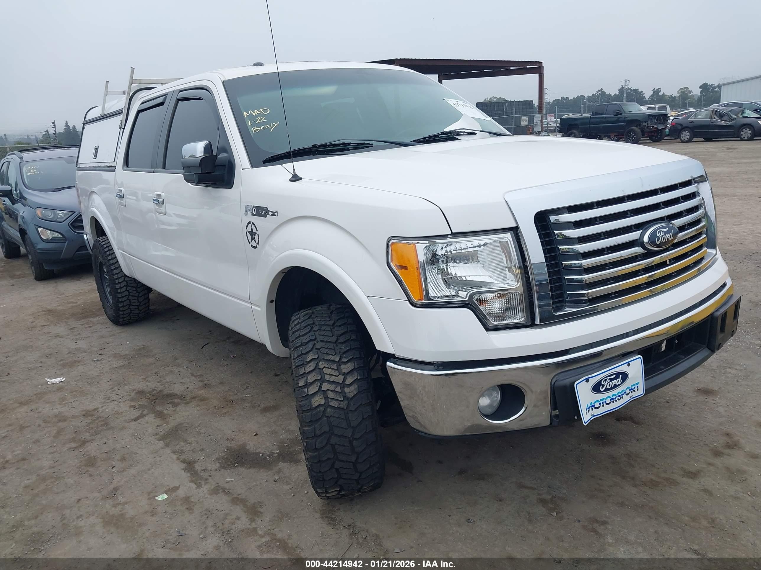 2011 Ford F-150 XL, VIN 1FTFW1EFXBFD22849 — Not stated