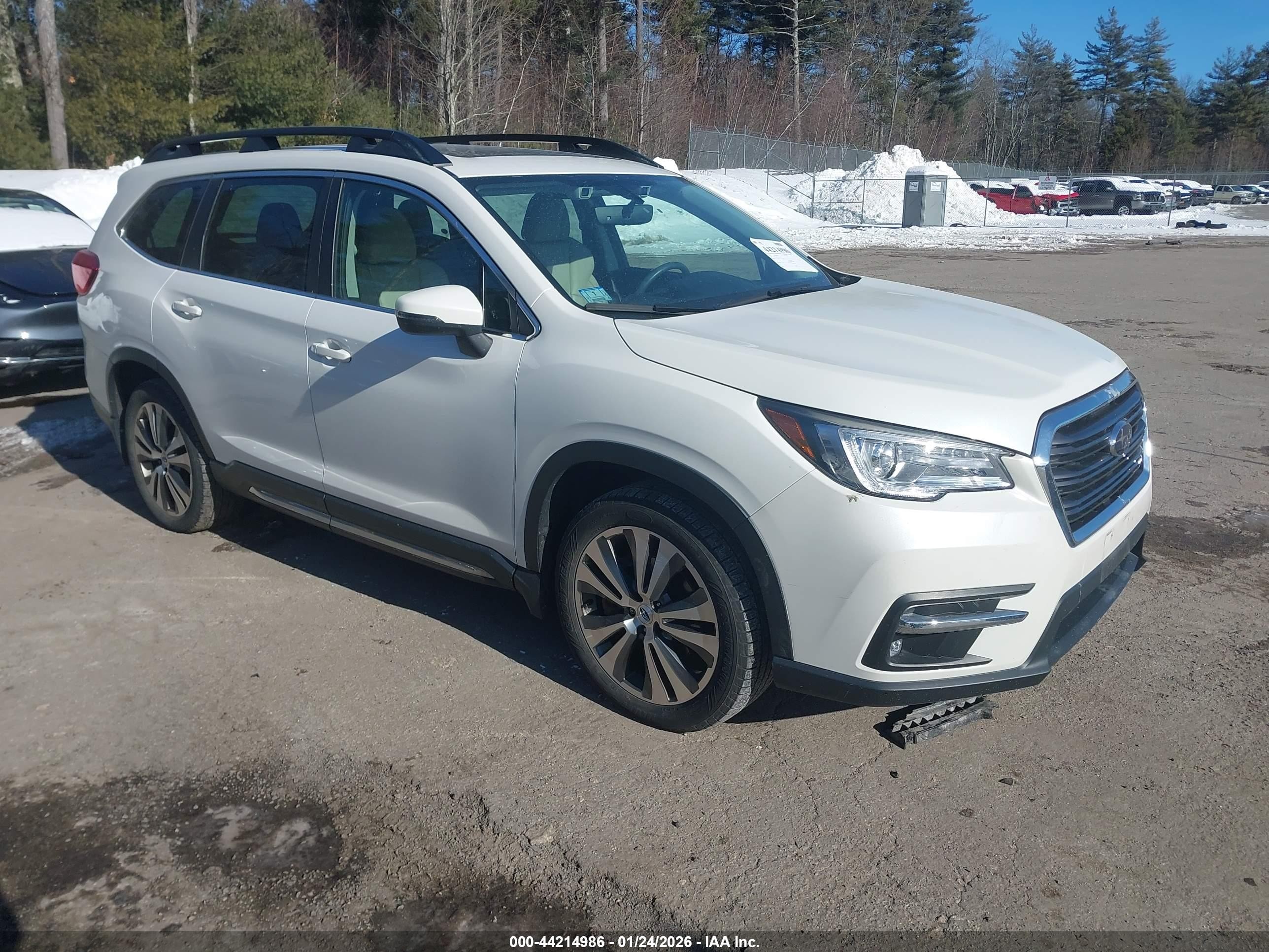 2019 Subaru Ascent Limited, VIN 4S4WMAPD8K3438341 — Vandalism