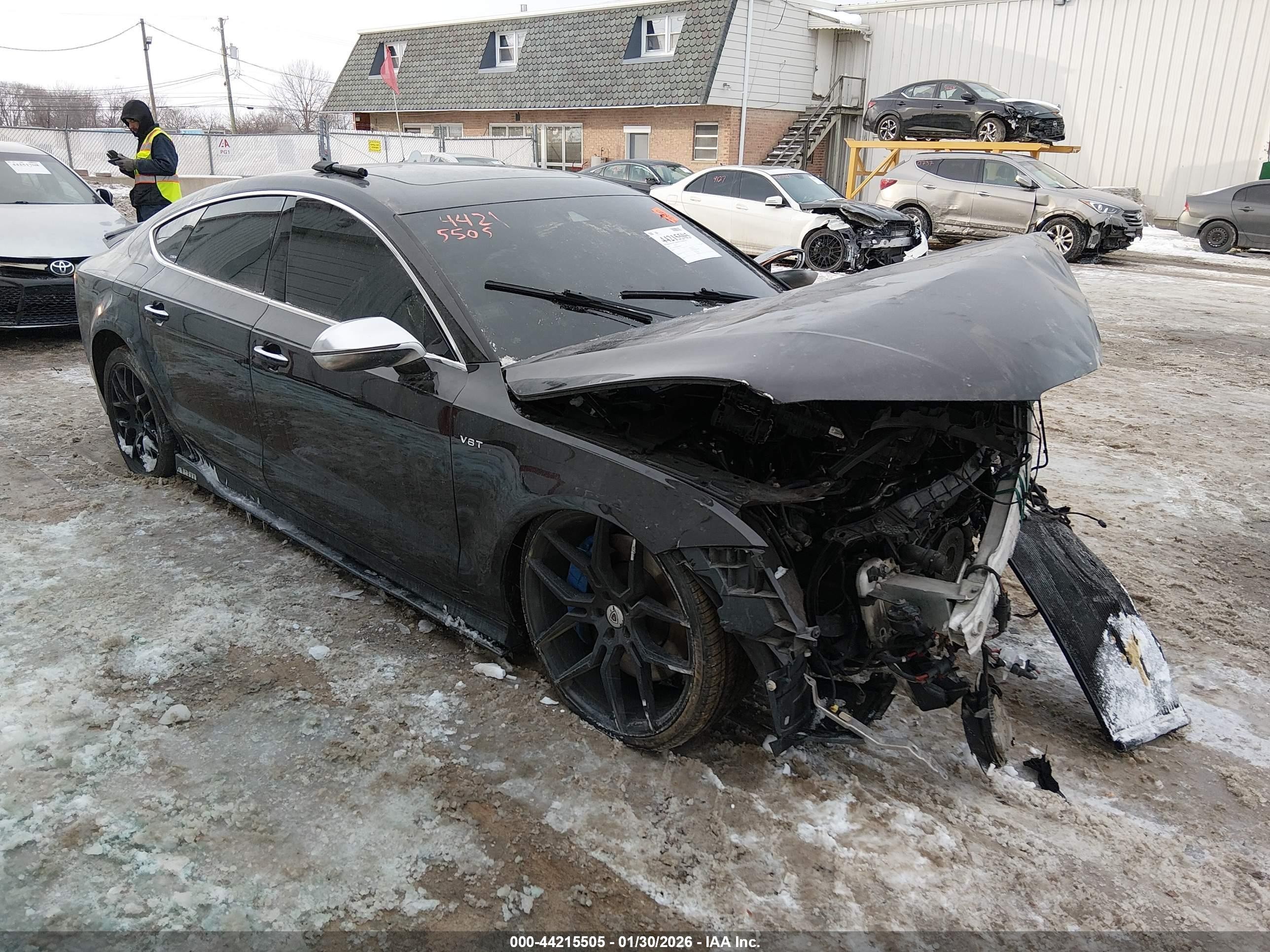 2015 Audi S7, VIN WAUW2AFC8FN040086 — Biohazard / chemical
