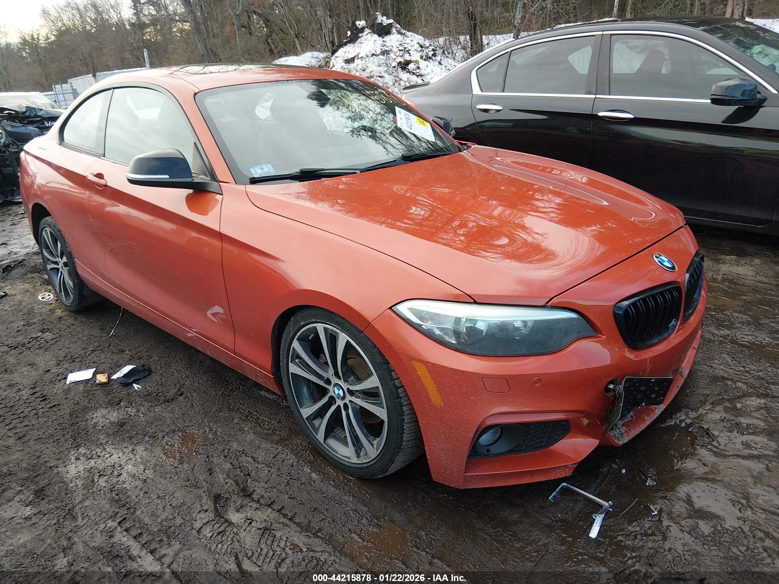 2015 BMW 2 Series 228i xDrive, VIN WBA1F7C5XFVX95716 — Front end