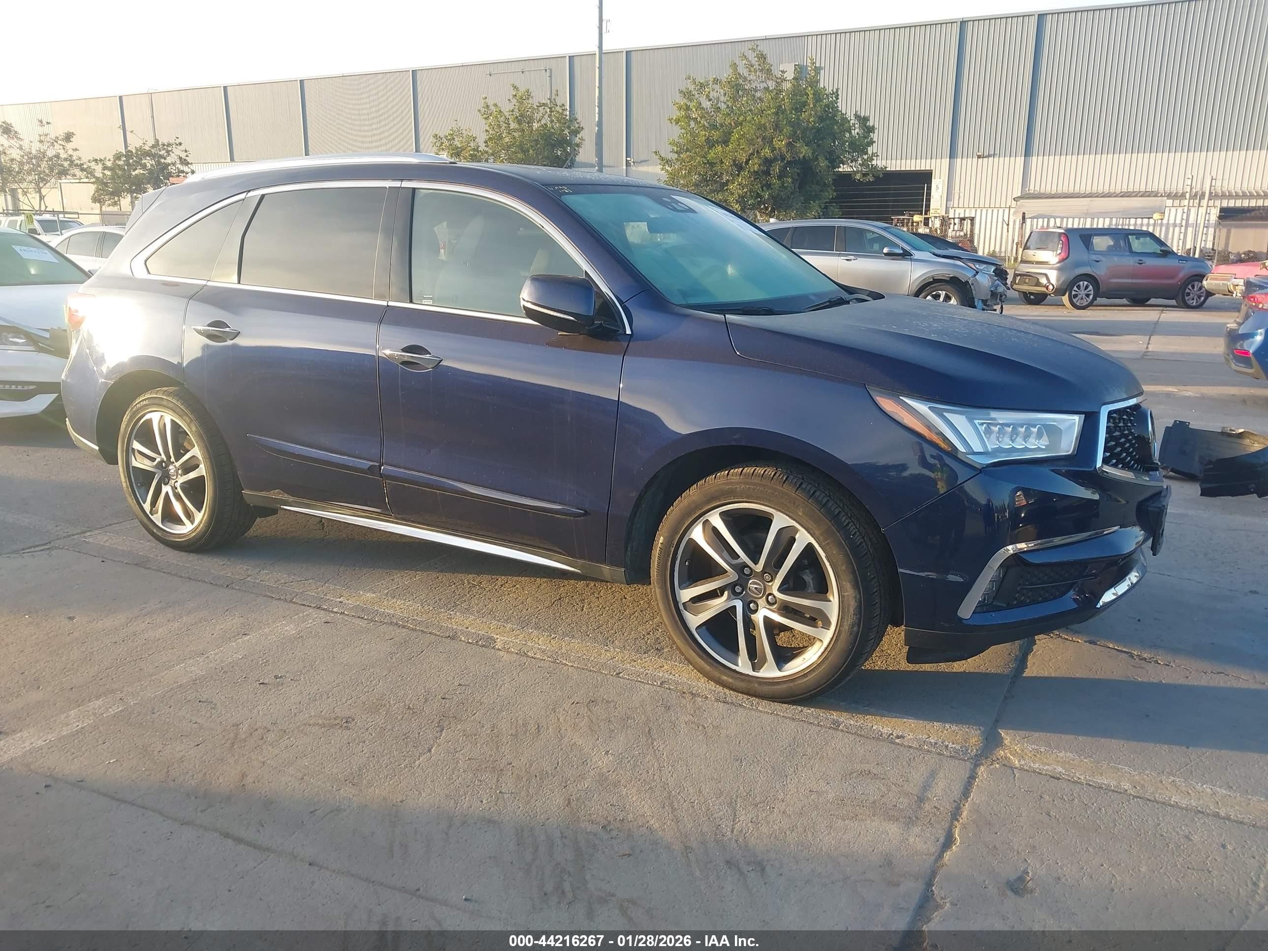 2017 Acura MDX Advance, VIN 5FRYD4H95HB022444 — Fresh water flood