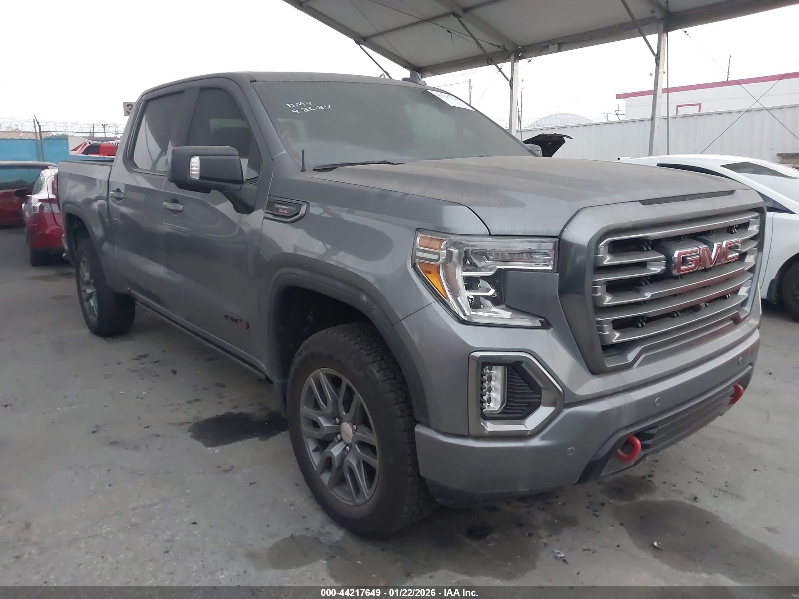 2020 GMC Sierra 1500 AT4, VIN 1GTP9EEL6LZ354125 — Theft recovery