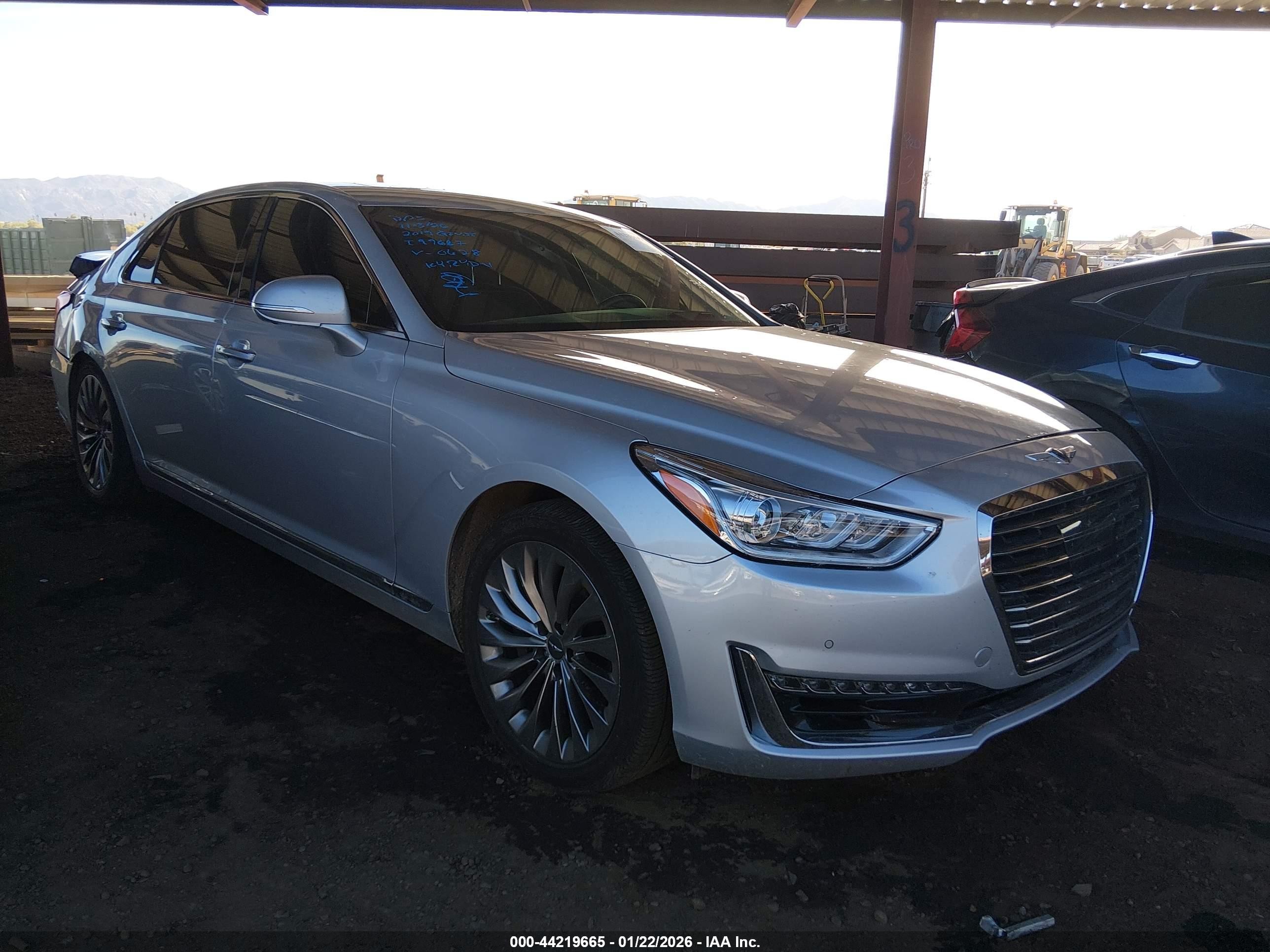 2019 Genesis G90 Premium, VIN KMHG34JAXKU050626 — All over