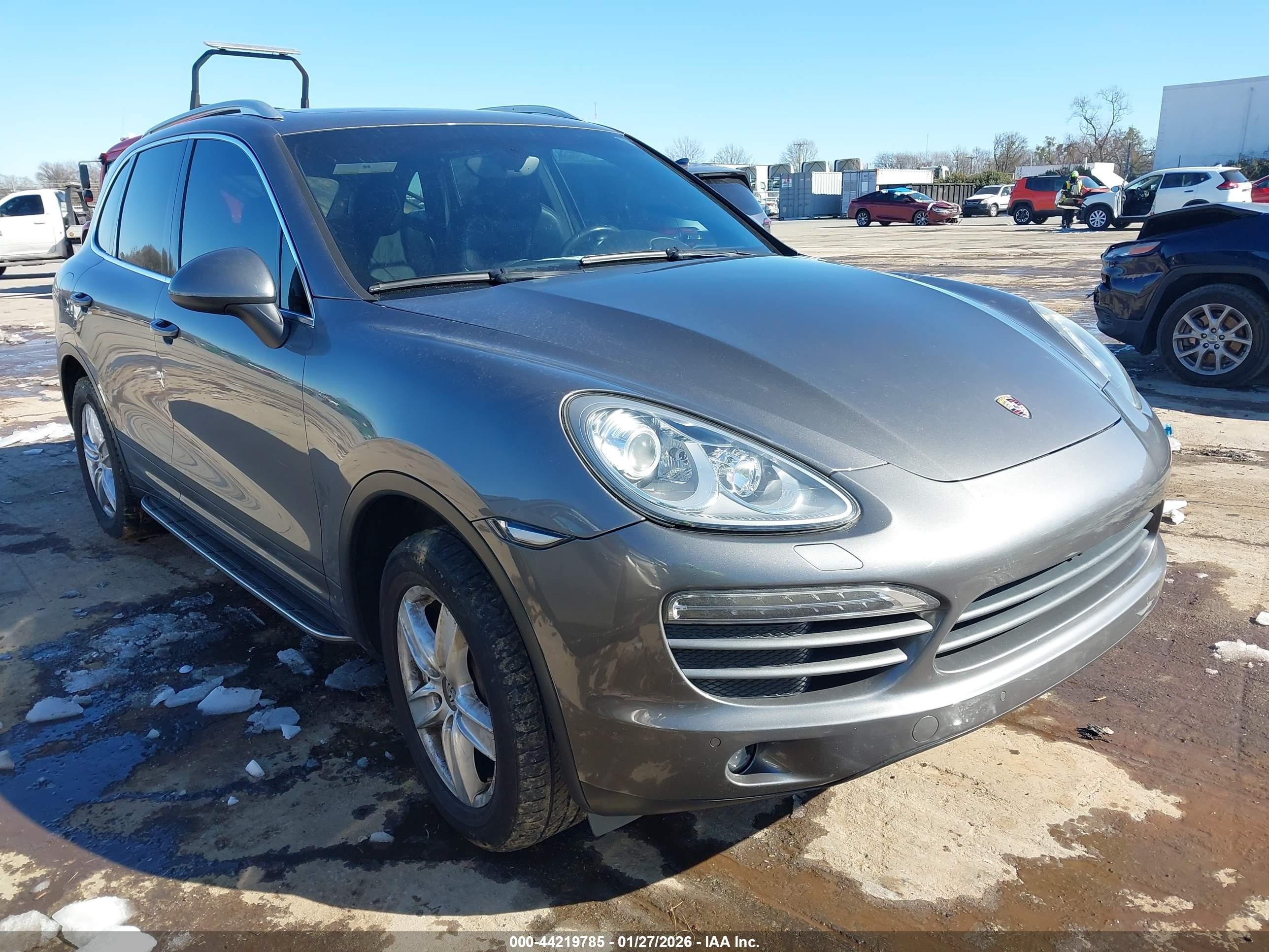 2012 Porsche Cayenne, VIN WP1AA2A24CLA02137 — Water / flood