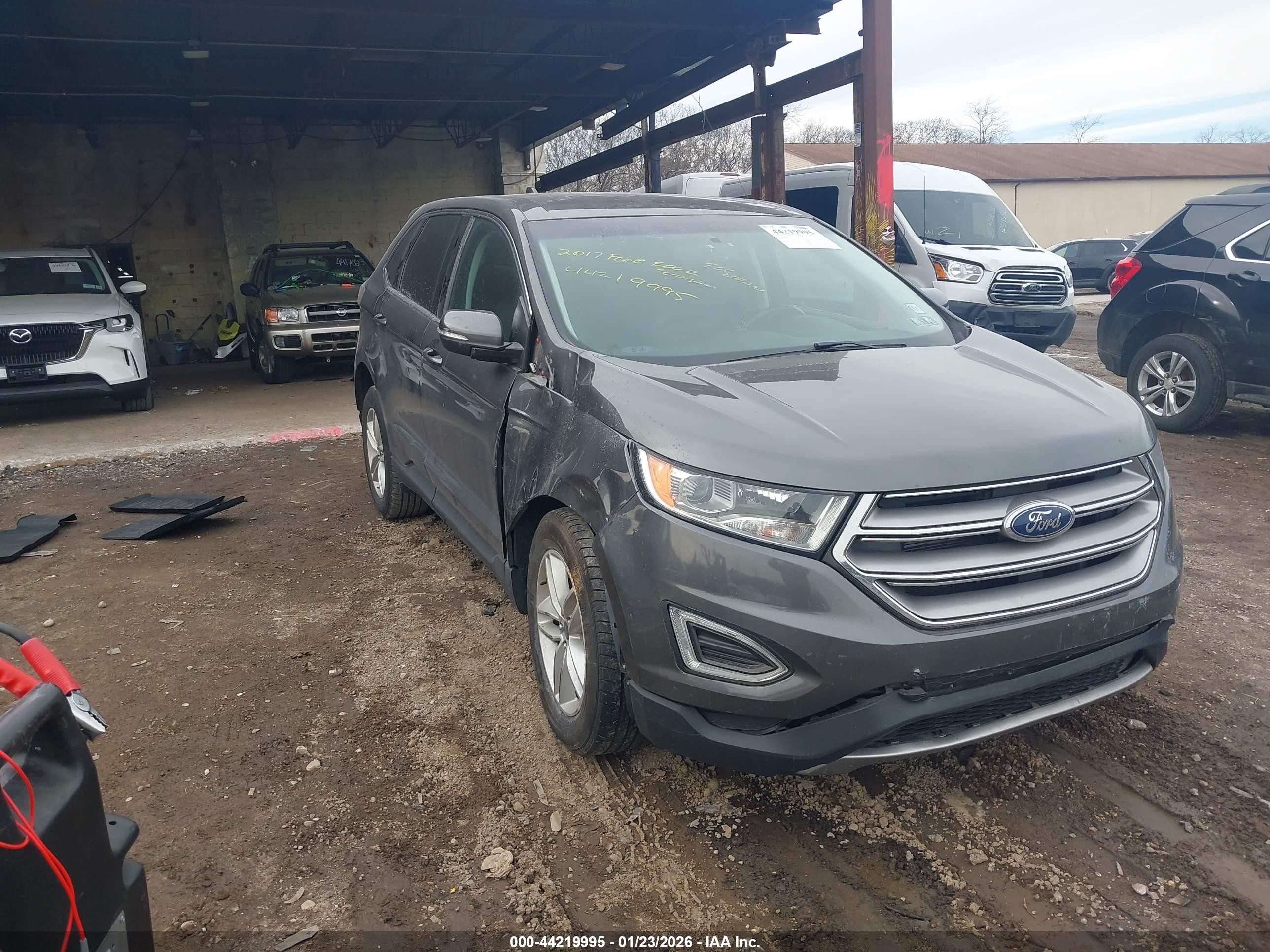 2017 Ford Edge SEL, VIN 2FMPK4J85HBC58279 — Side