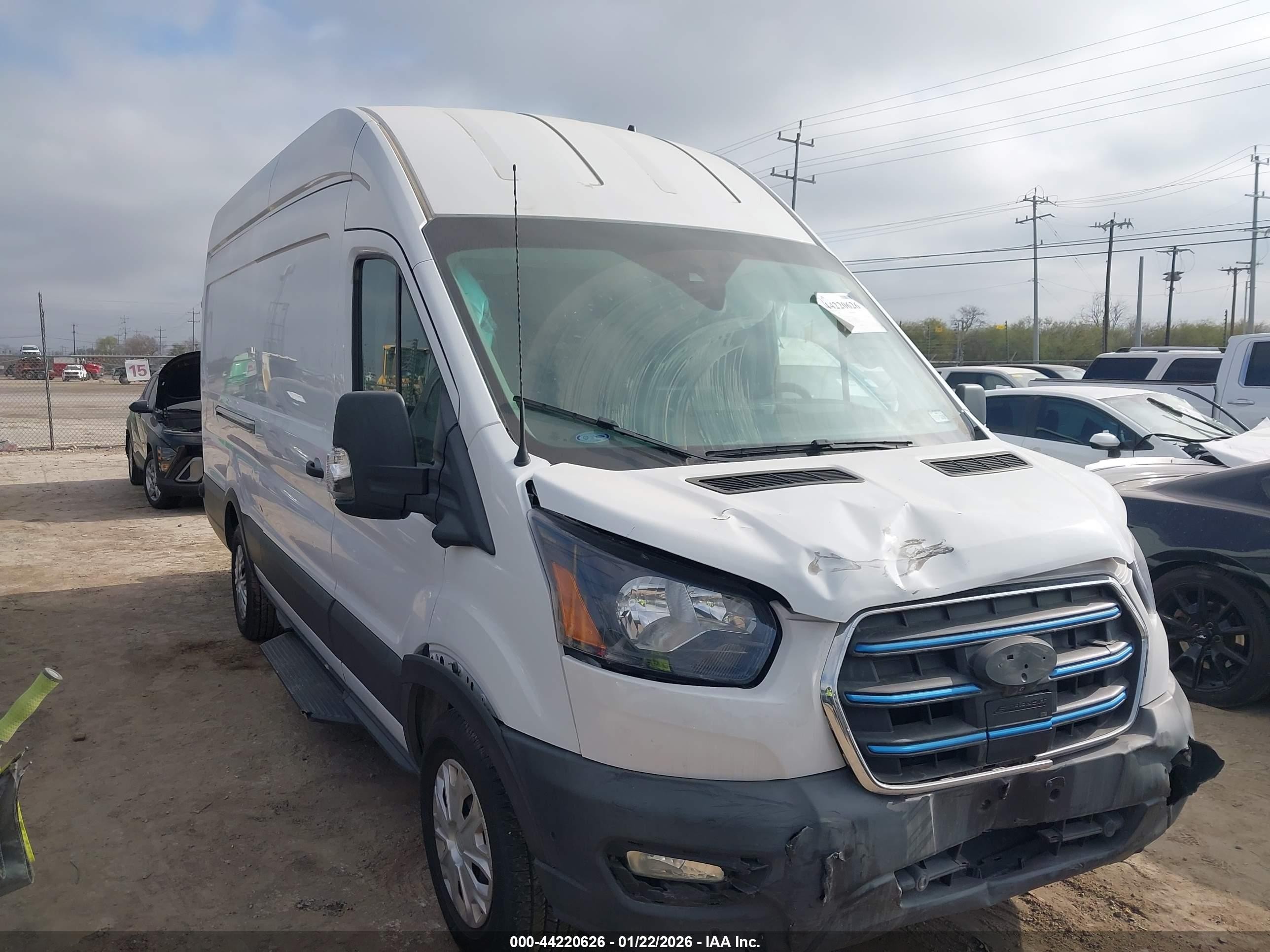 2022 Ford E-Transit Cargo, VIN 1FTBW3XK6NKA28414 — All over