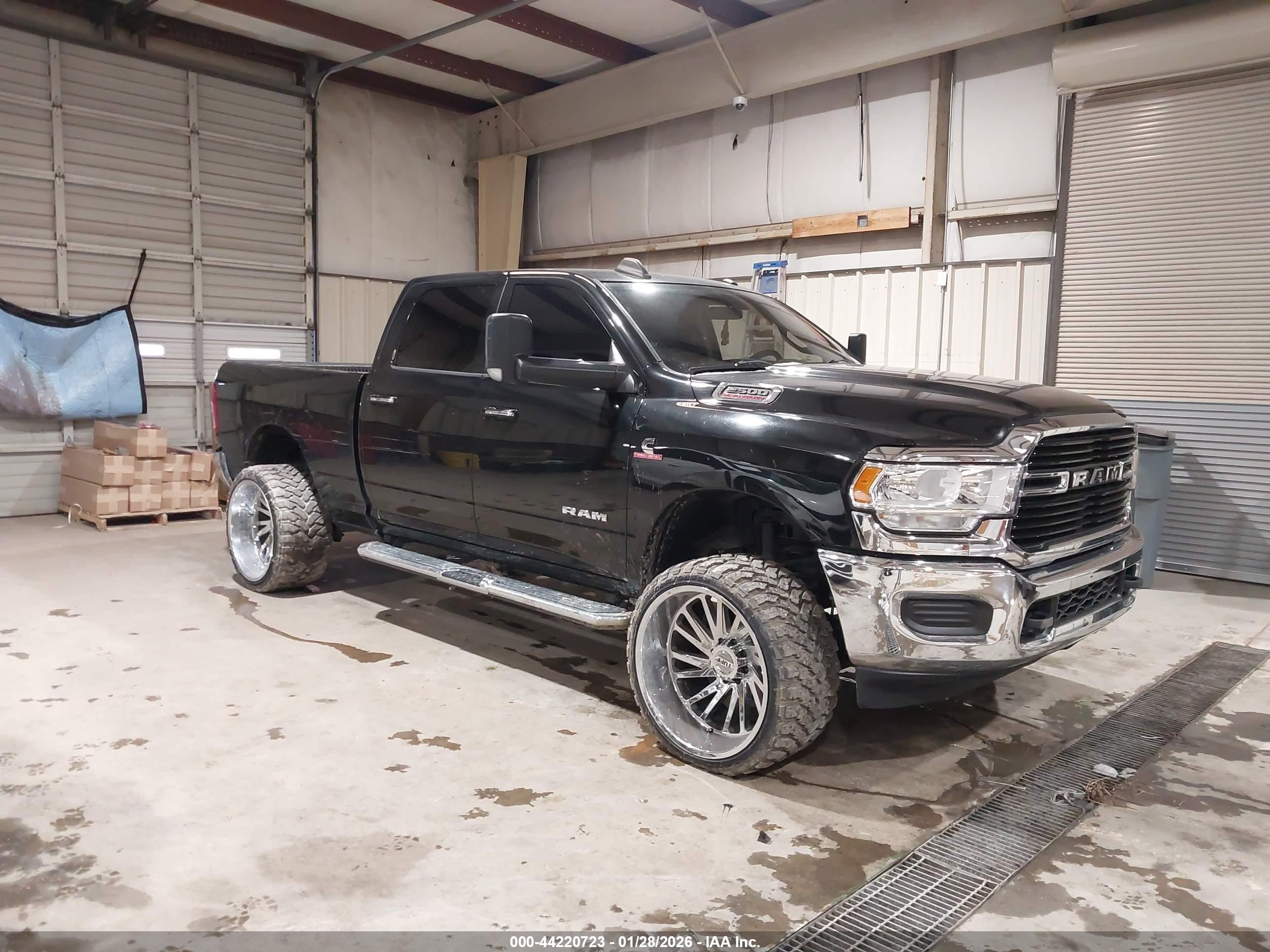 2019 Ram 2500 Big Horn, VIN 3C6UR5DL5KG605663 — Theft recovery